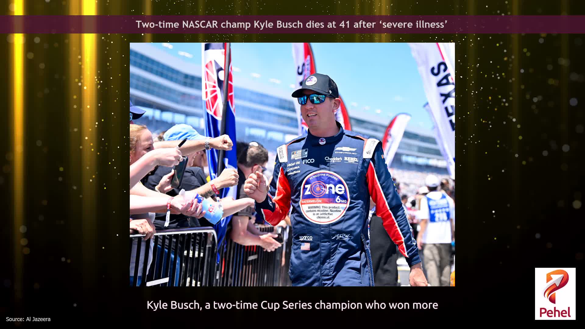 Two-time NASCAR champ Kyle Busch dies at 41 after ‘severe illness’