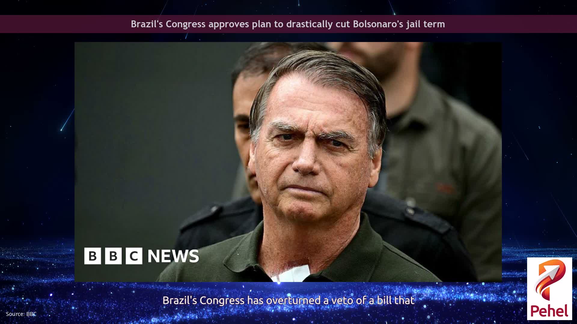 Brazil's Congress approves plan to drastically cut Bolsonaro's jail term