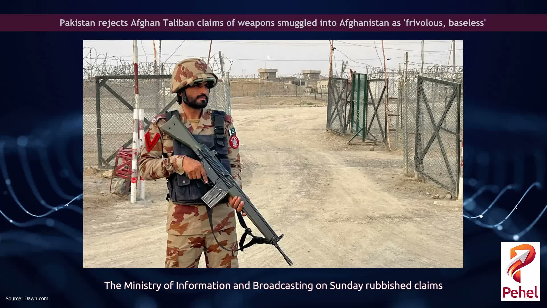 Pakistan rejects Afghan Taliban claims of weapons smuggled into Afghanistan as 'frivolous, baseless'