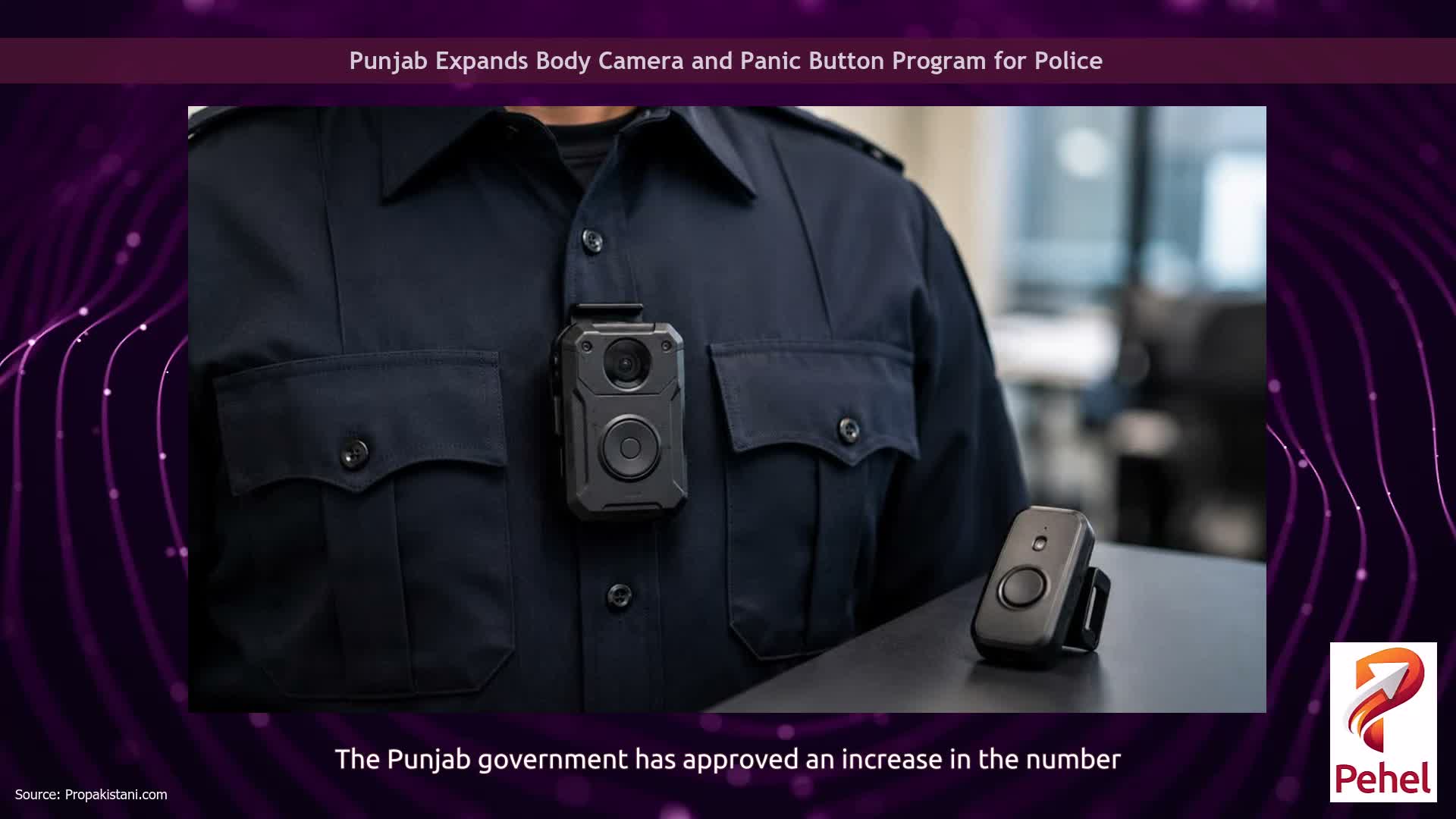 Punjab Expands Body Camera and Panic Button Program for Police