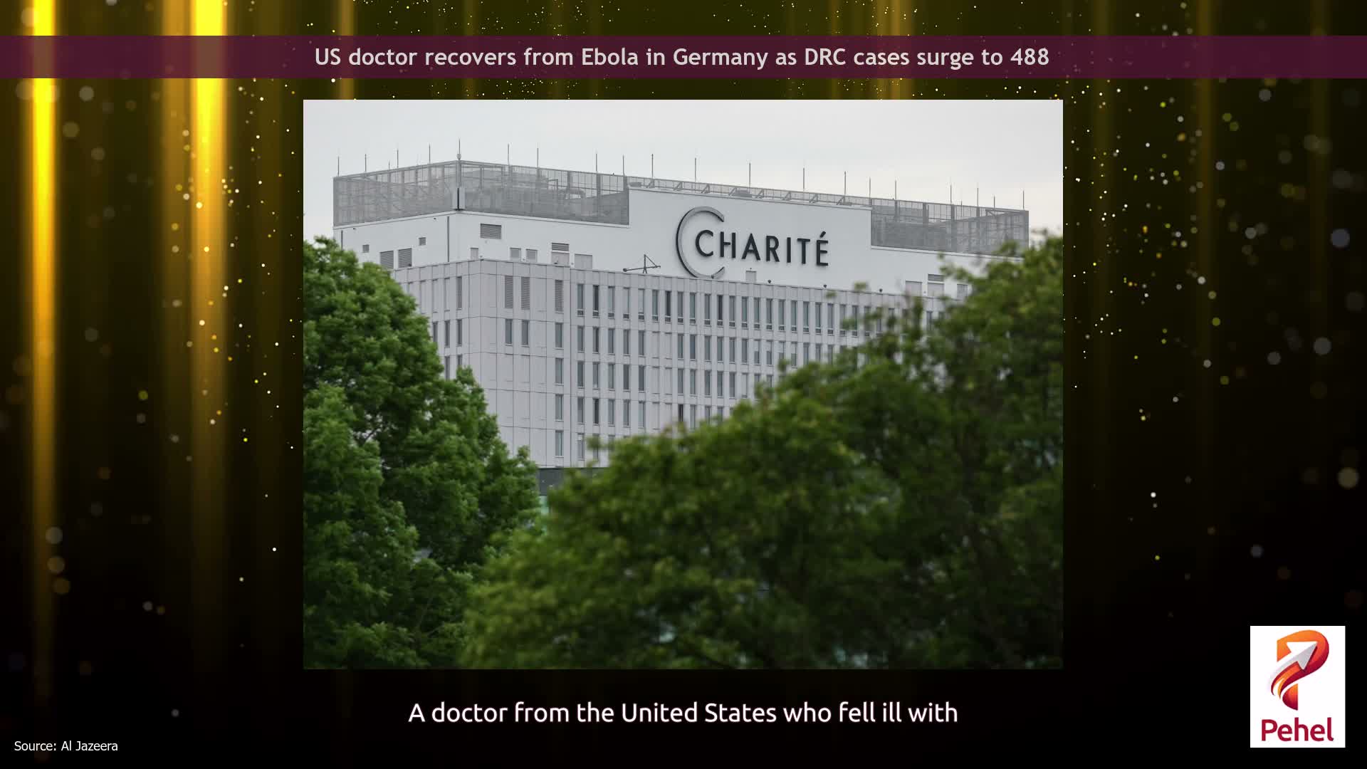 US doctor recovers from Ebola in Germany as DRC cases surge to 488