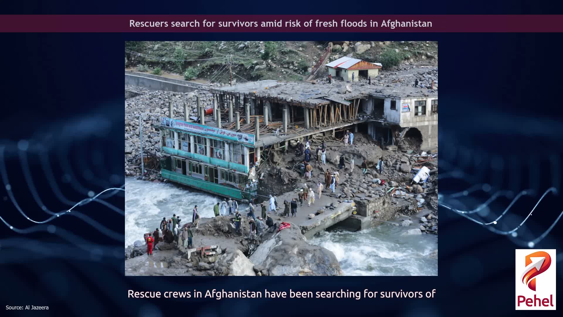 Rescuers search for survivors amid risk of fresh floods in Afghanistan