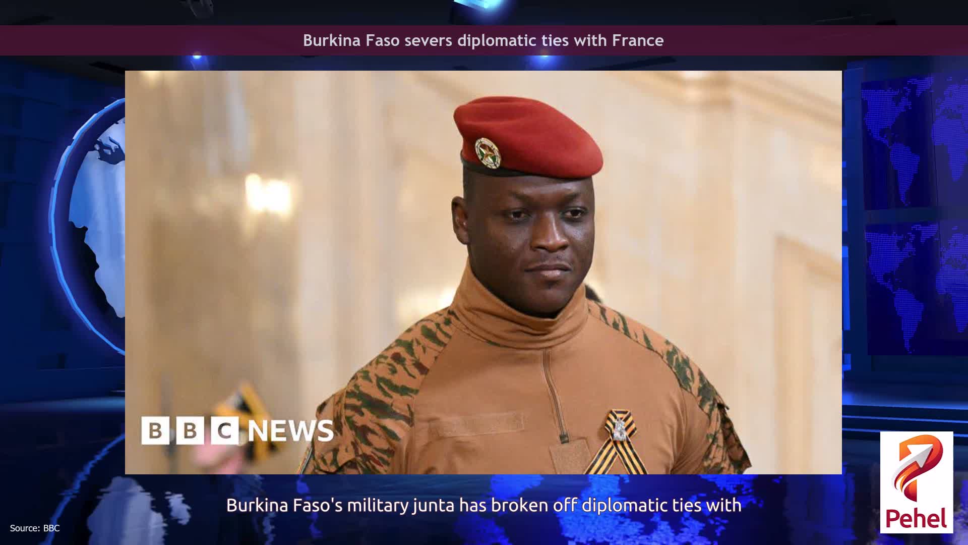 Burkina Faso severs diplomatic ties with France