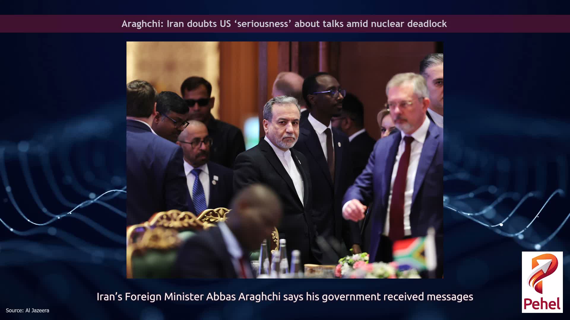 Araghchi: Iran doubts US ‘seriousness’ about talks amid nuclear deadlock