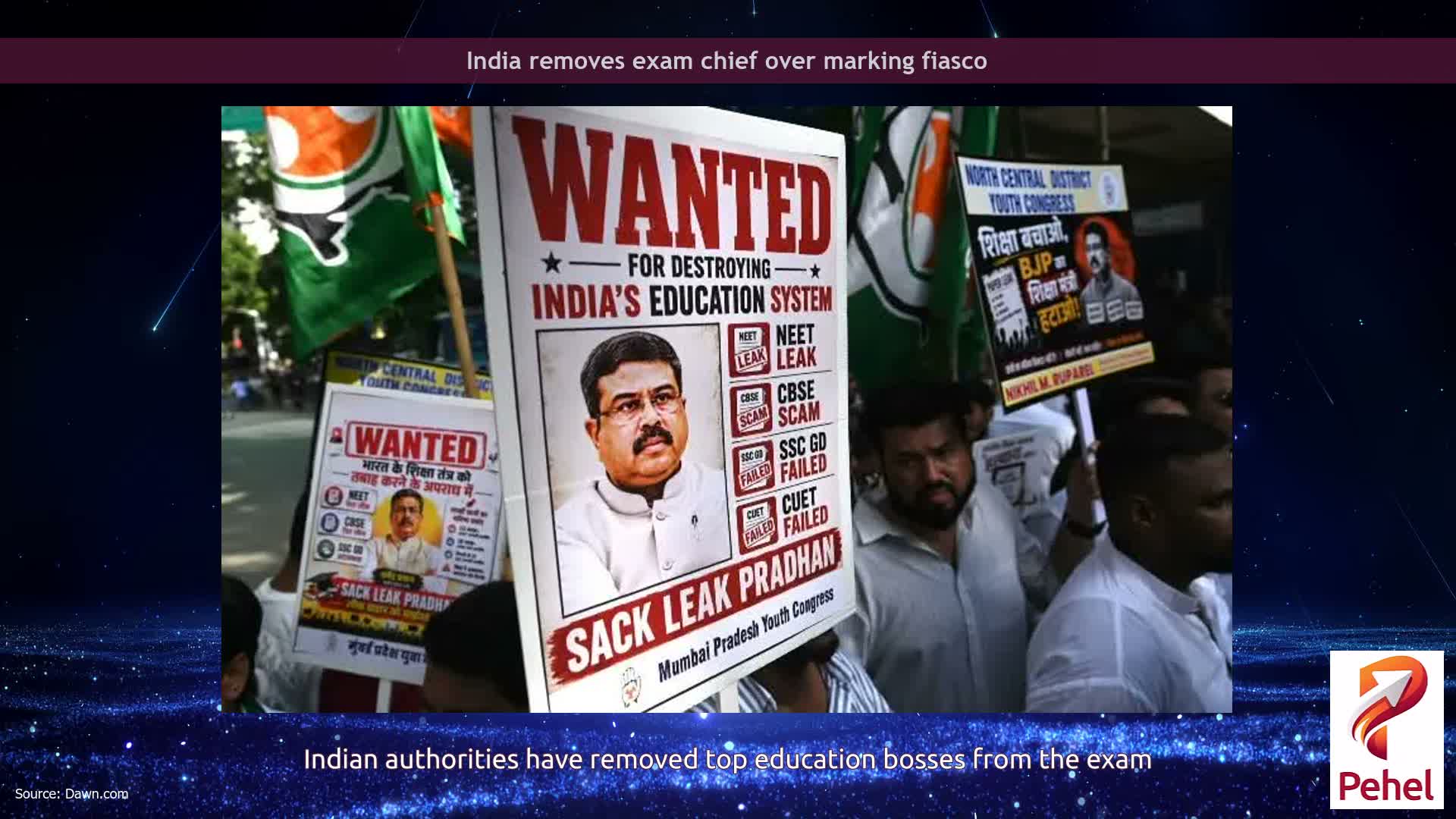 India removes exam chief over marking fiasco