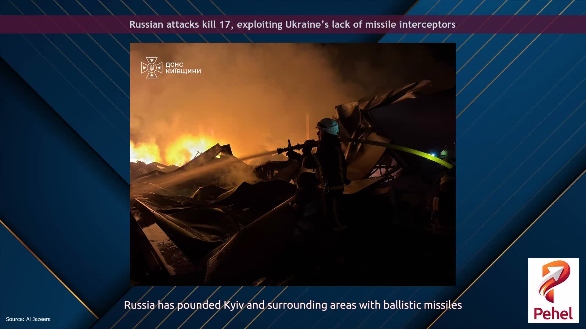 Russian attacks kill 17, exploiting Ukraine’s lack of missile interceptors
