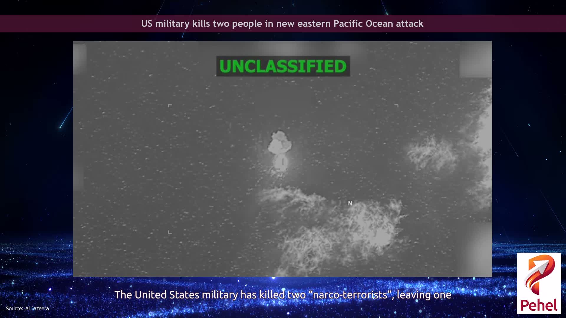 US military kills two people in new eastern Pacific Ocean attack