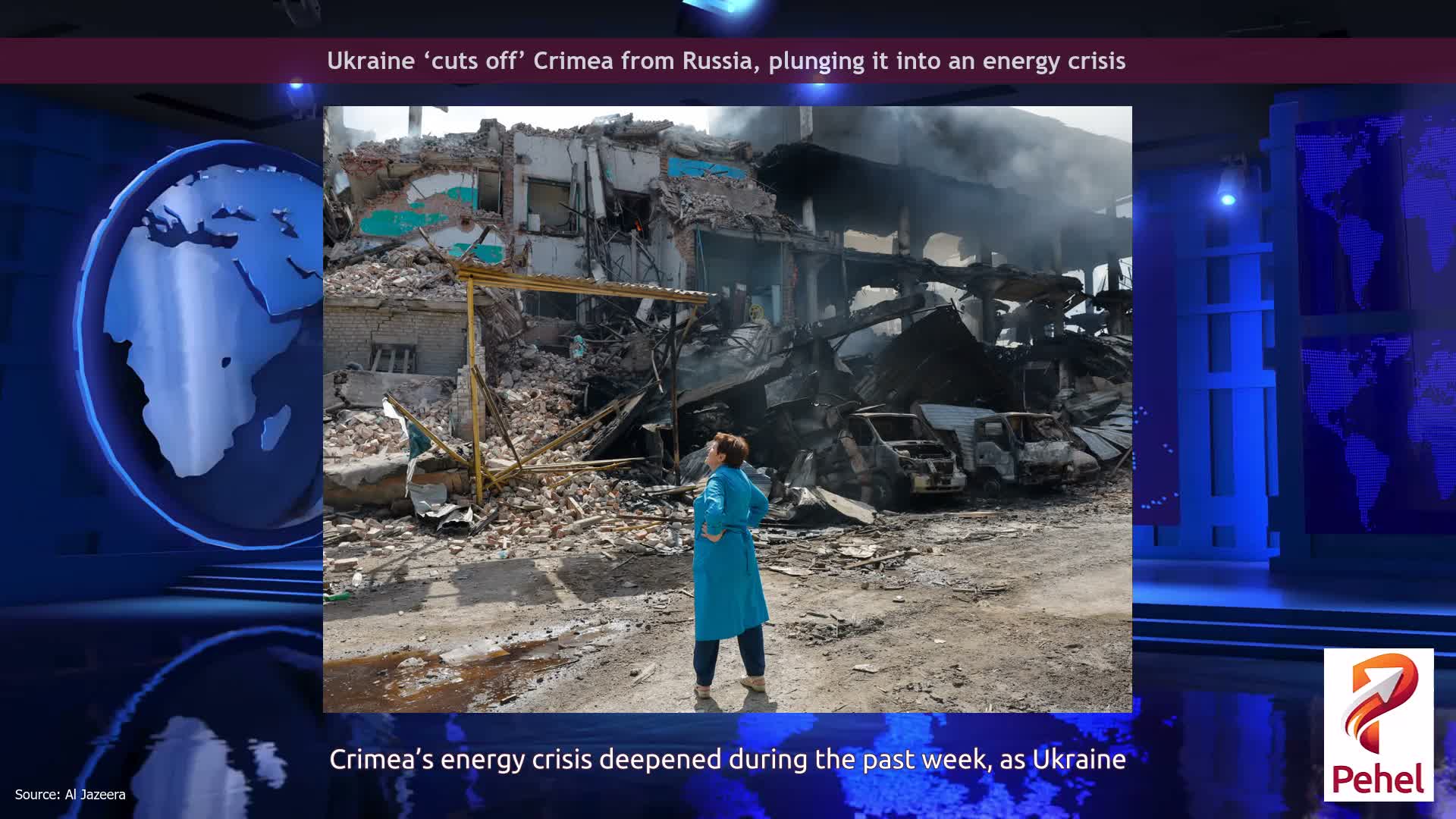 Ukraine ‘cuts off’ Crimea from Russia, plunging it into an energy crisis
