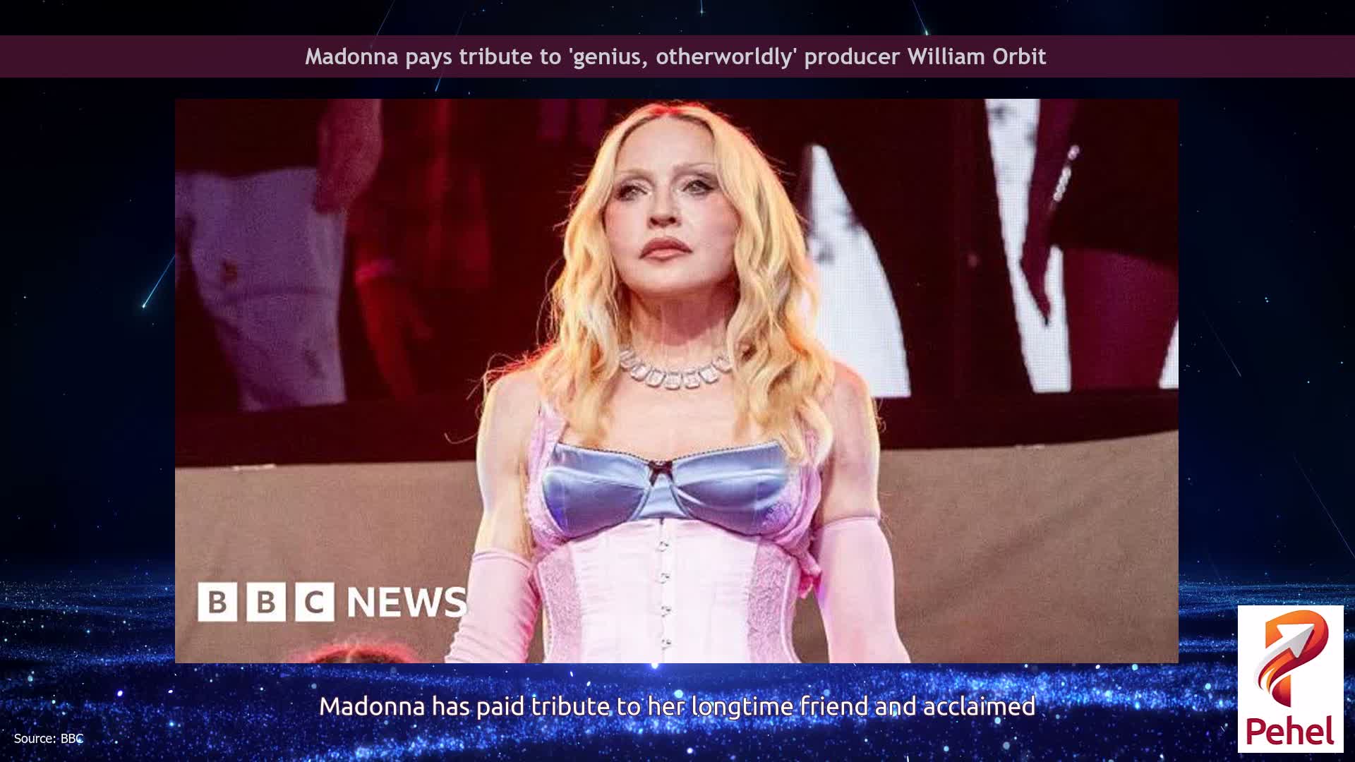 Madonna pays tribute to 'genius, otherworldly' producer William Orbit