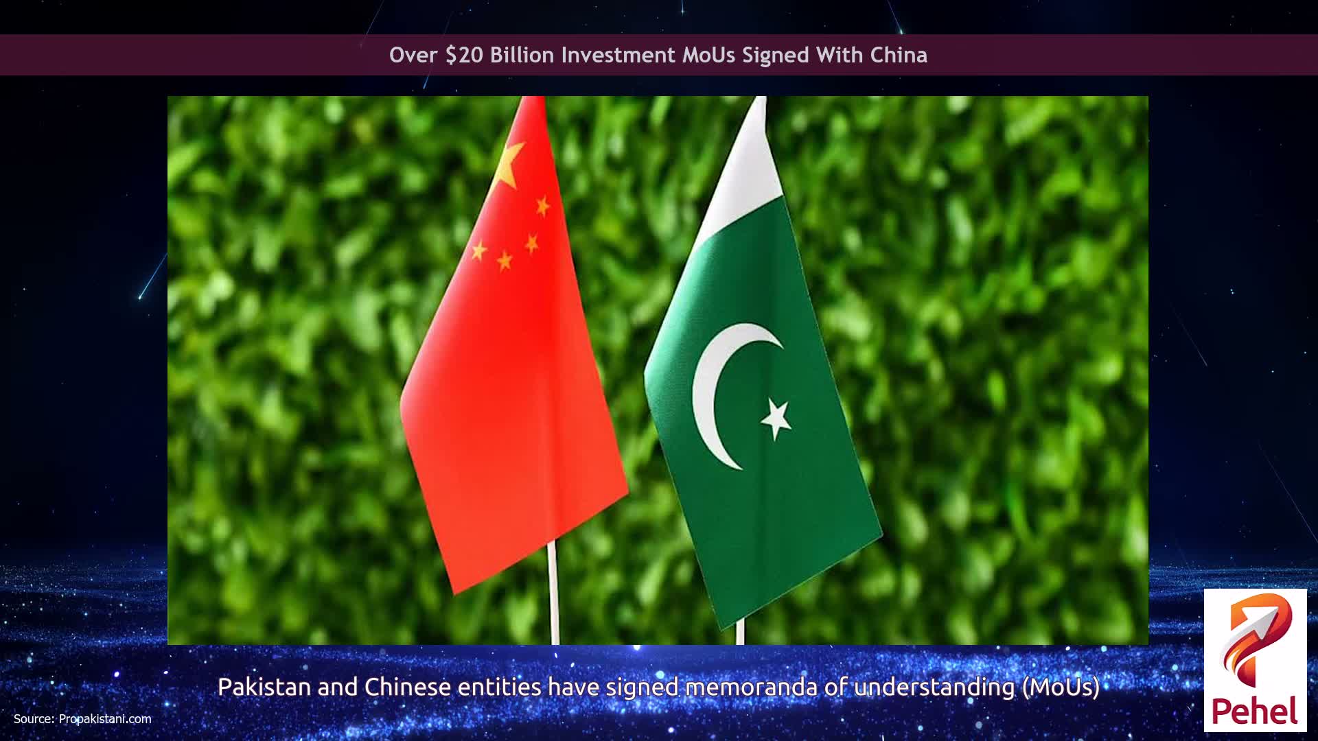 Over $20 Billion Investment MoUs Signed With China