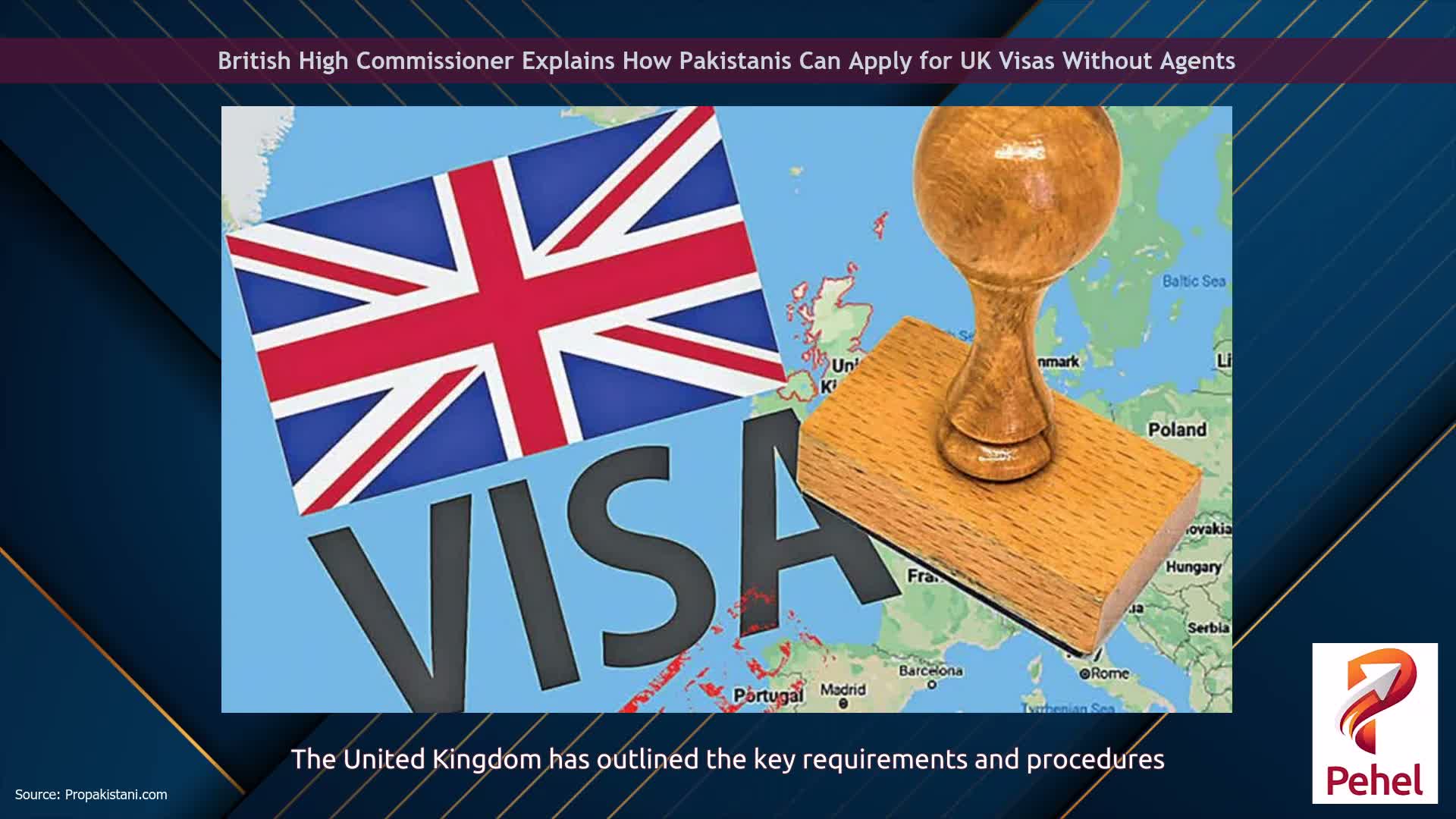 British High Commissioner Explains How Pakistanis Can Apply for UK Visas Without Agents