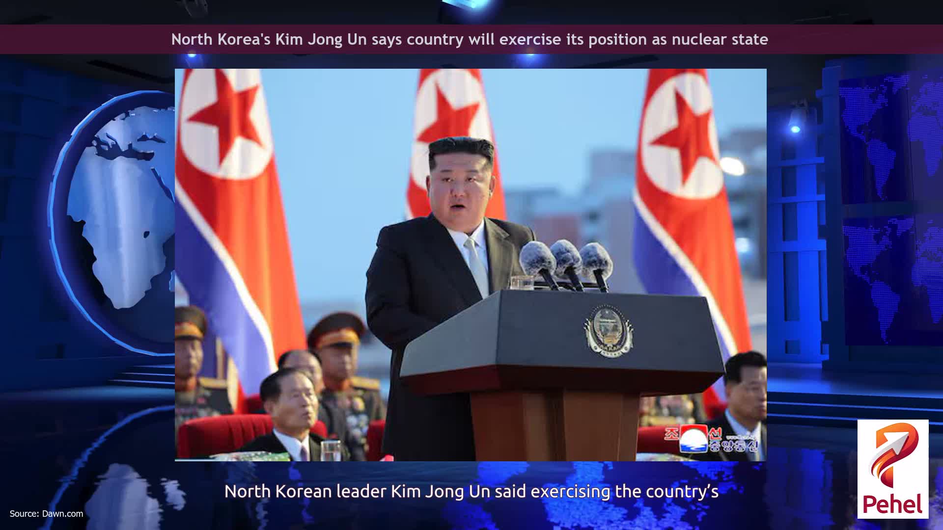 North Korea's Kim Jong ‌Un says country will exercise its position as nuclear state