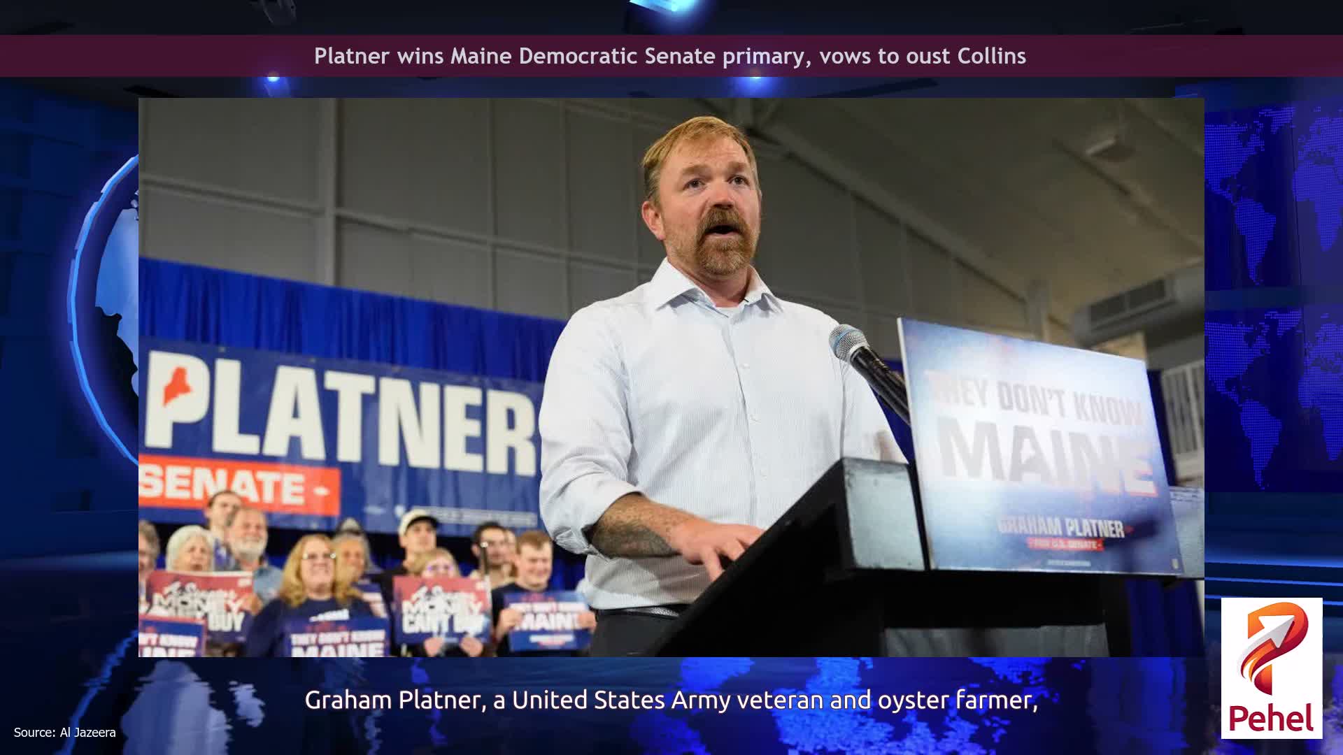 Platner wins Maine Democratic Senate primary, vows to oust Collins