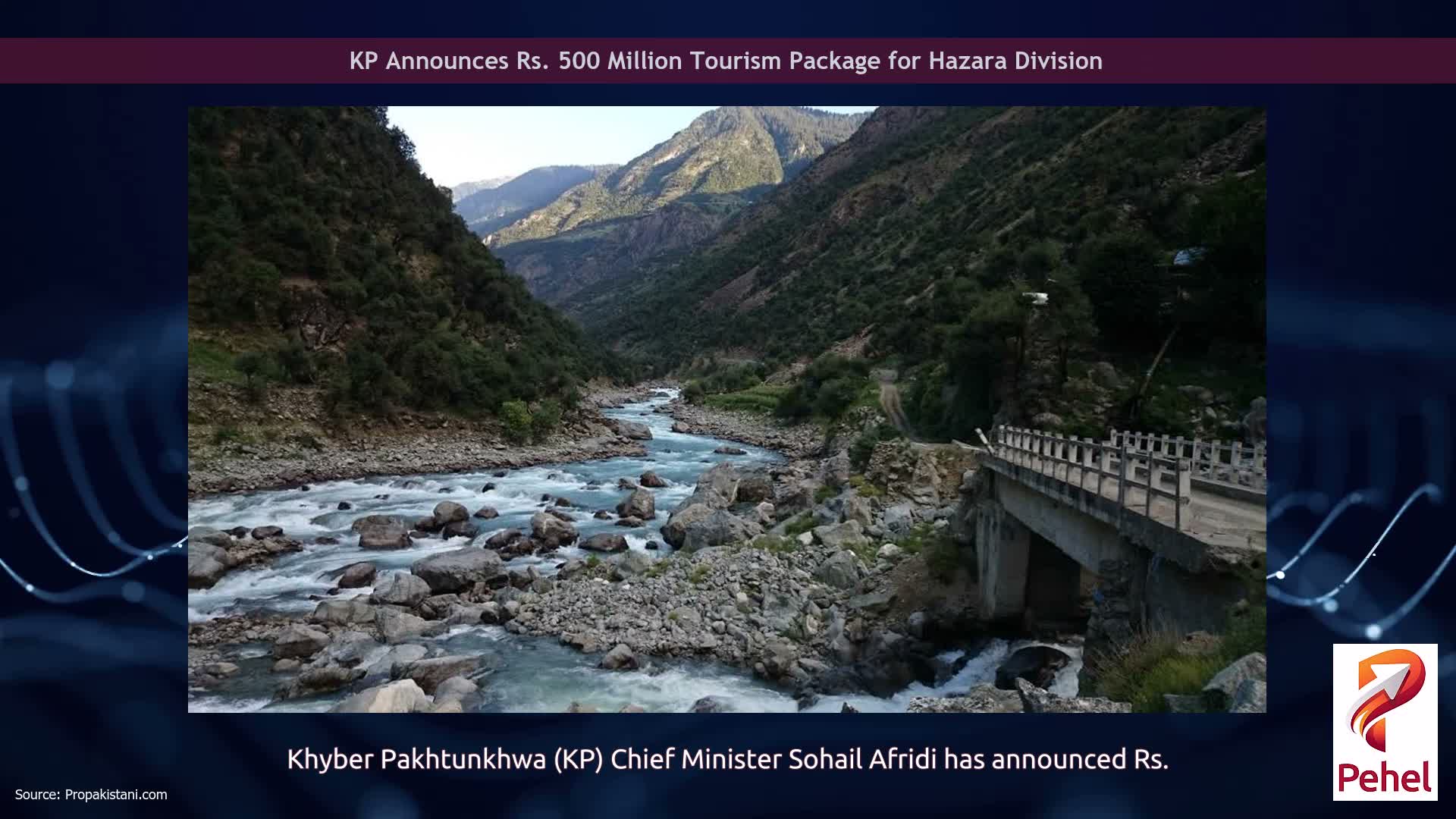 KP Announces Rs. 500 Million Tourism Package for Hazara Division