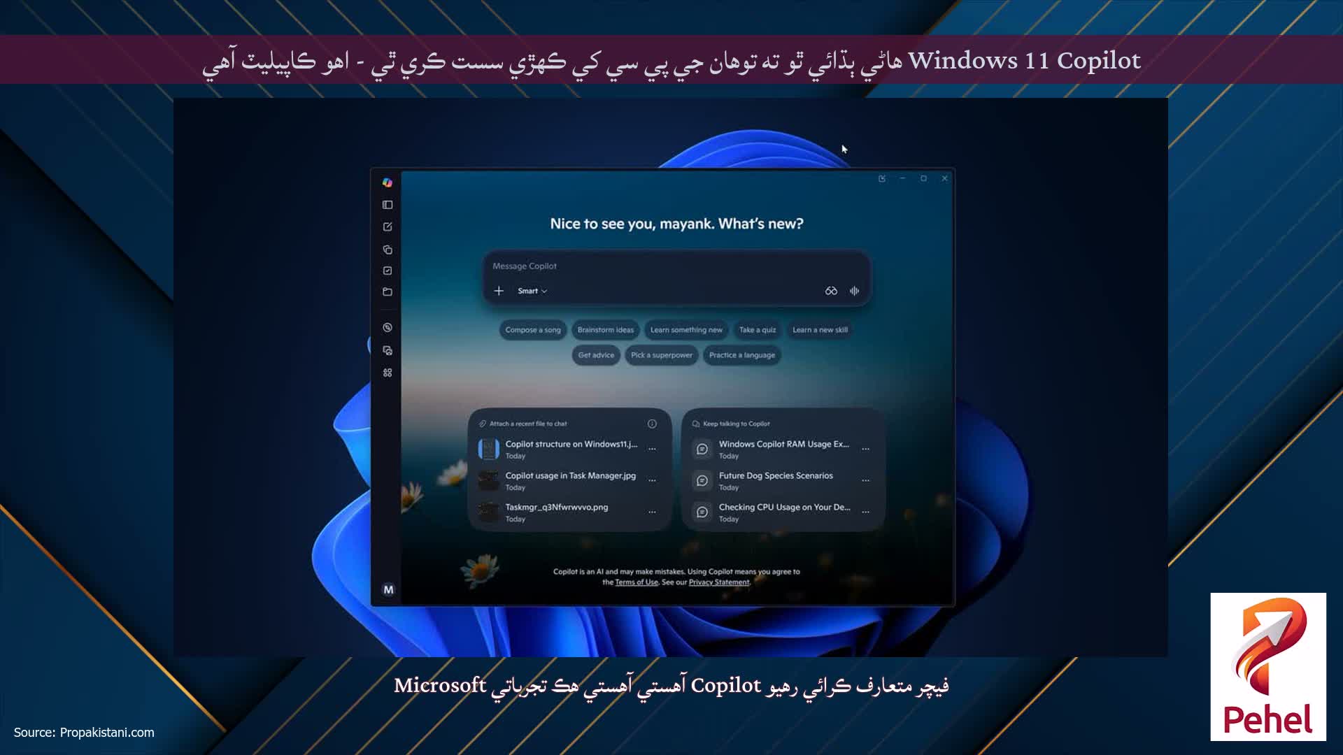 Windows 11 Copilot هاڻي ٻڌائي ٿو ته توهان جي پي سي کي ڪهڙي سست ڪري ٿي - اهو ڪاپيليٽ آهي