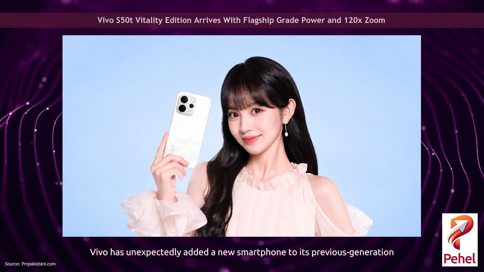 Vivo S50t Vitality Edition Arrives With Flagship Grade Power and 120x Zoom