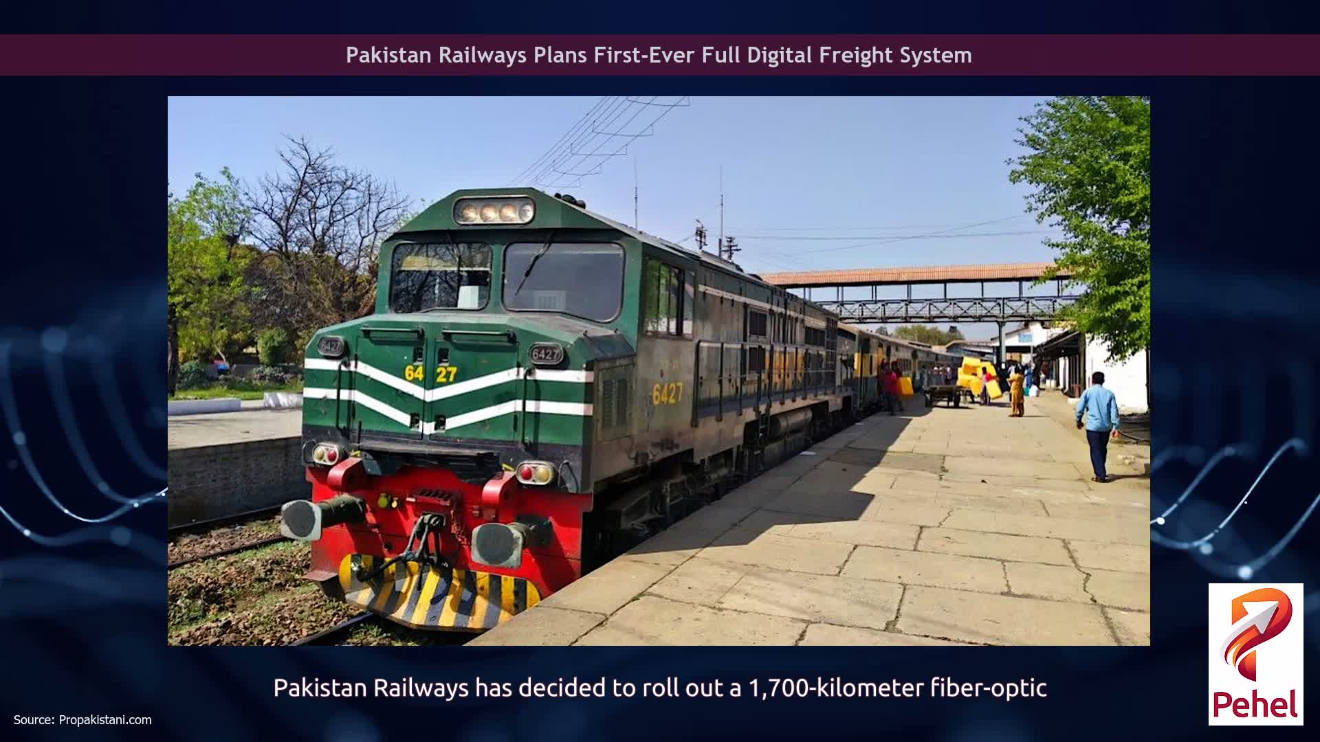 Pakistan Railways Plans First-Ever Full Digital Freight System