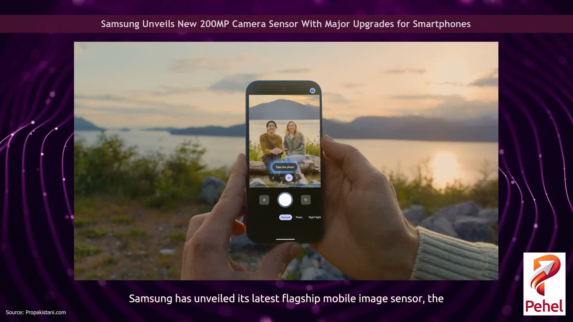 Samsung Unveils New 200MP Camera Sensor With Major Upgrades for Smartphones