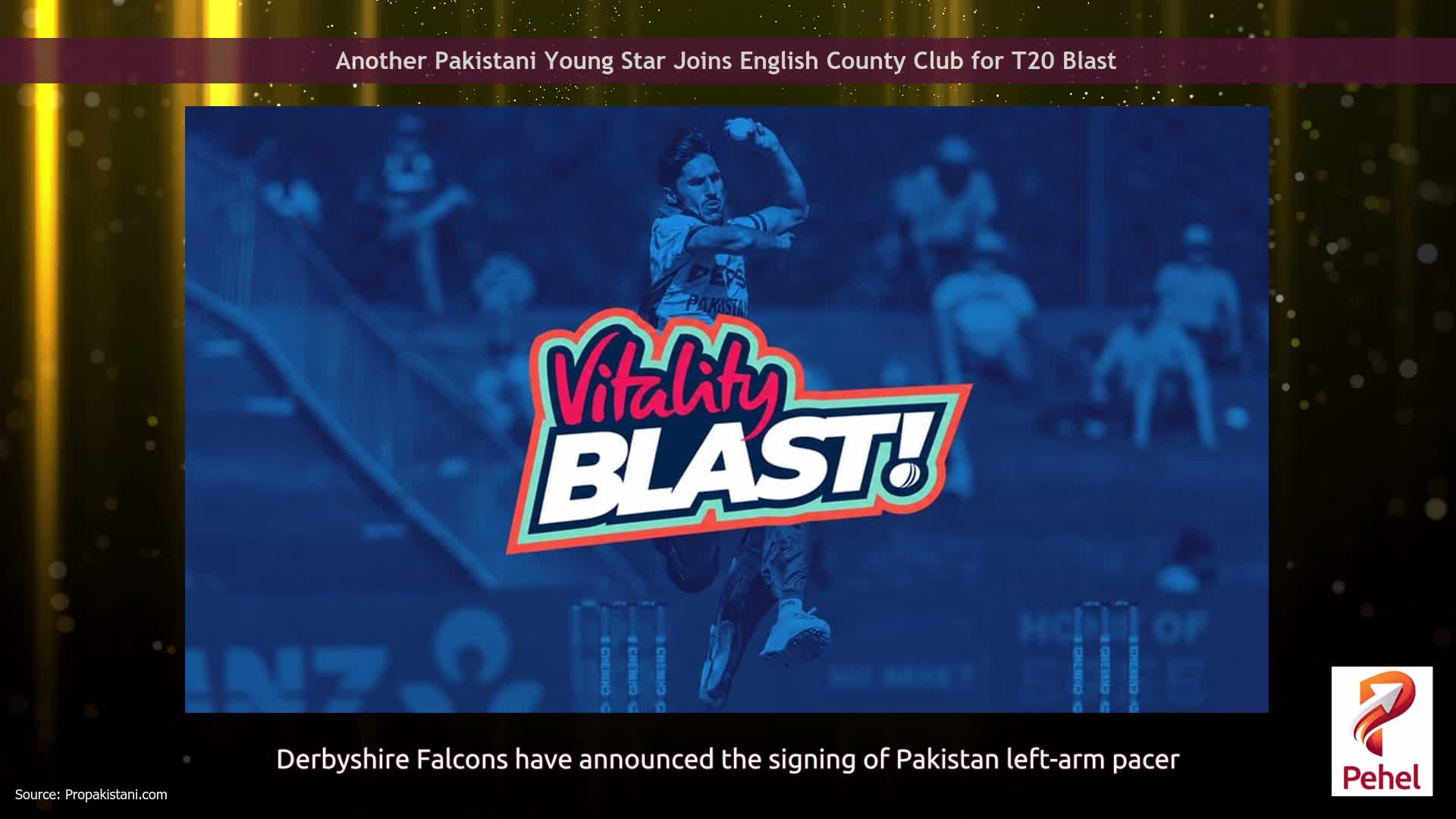 Another Pakistani Young Star Joins English County Club for T20 Blast