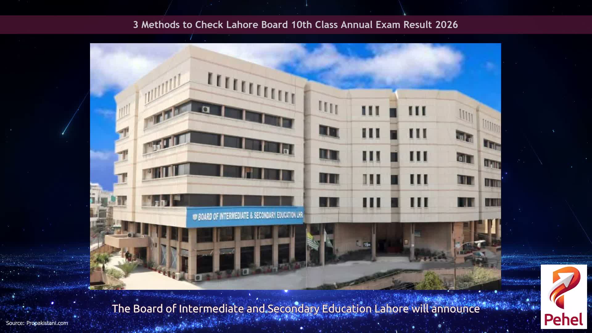 3 Methods to Check Lahore Board 10th Class Annual Exam Result 2026