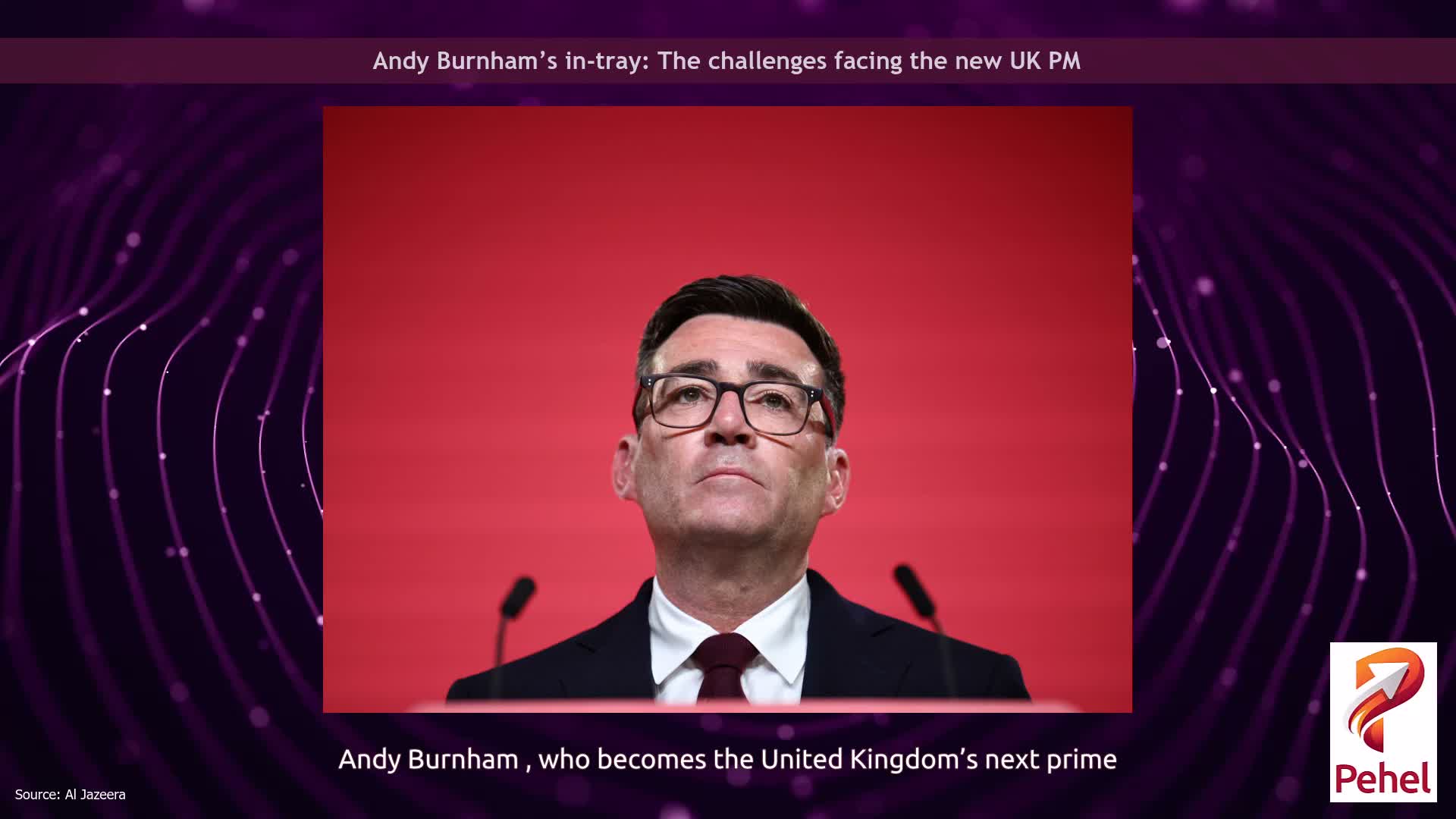Andy Burnham’s in-tray: The challenges facing the new UK PM