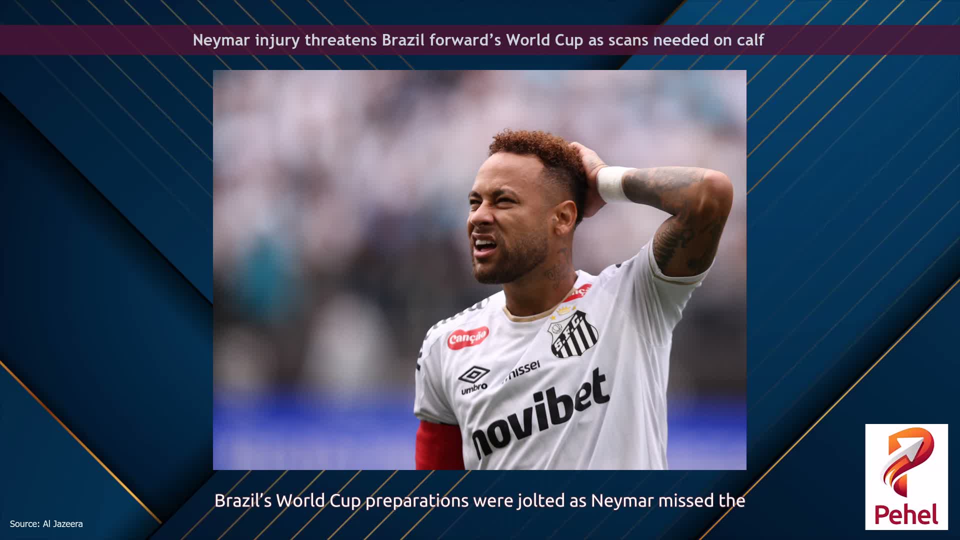 Neymar injury threatens Brazil forward’s World Cup as scans needed on calf