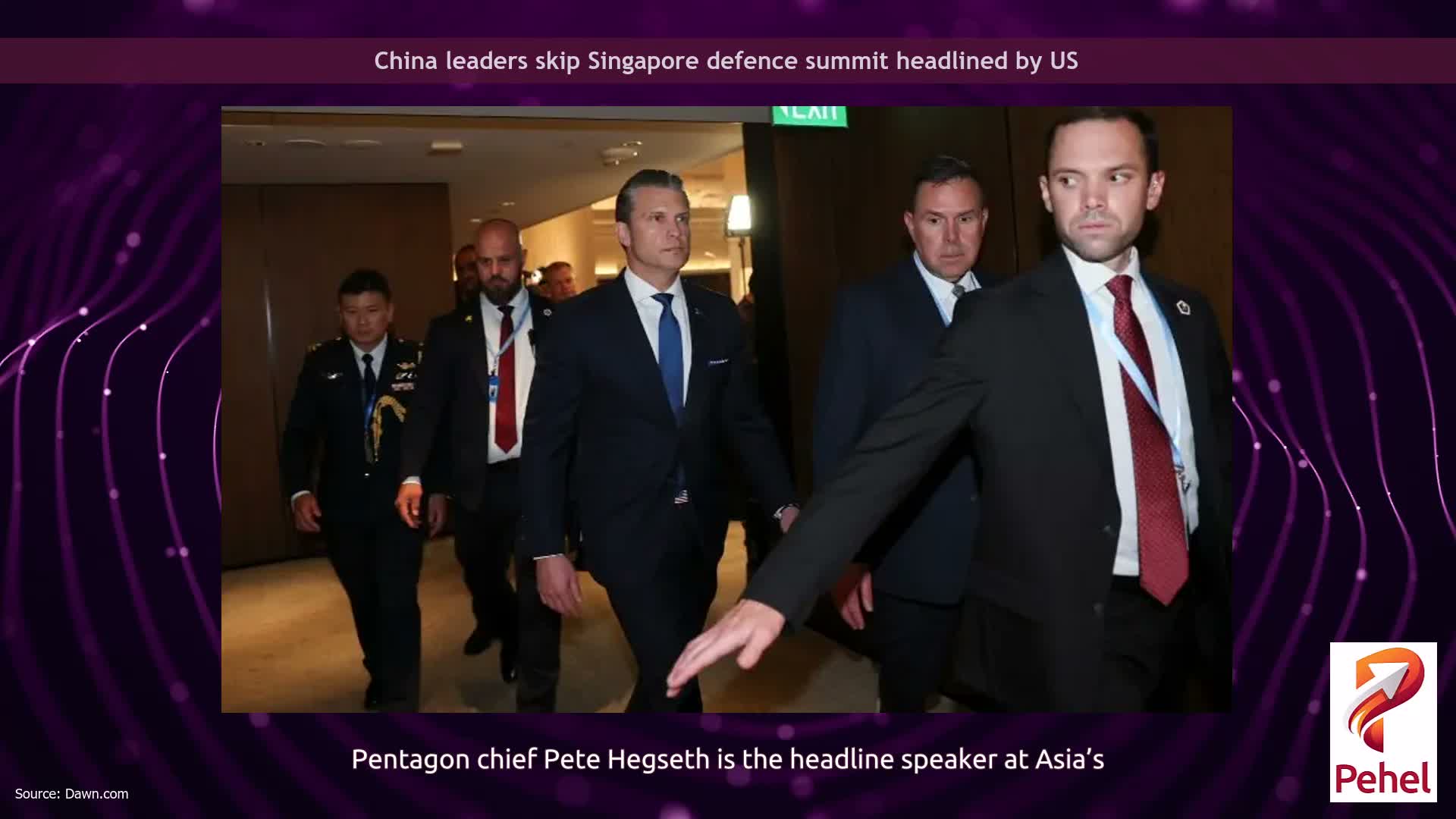 China leaders skip Singapore defence summit headlined by US