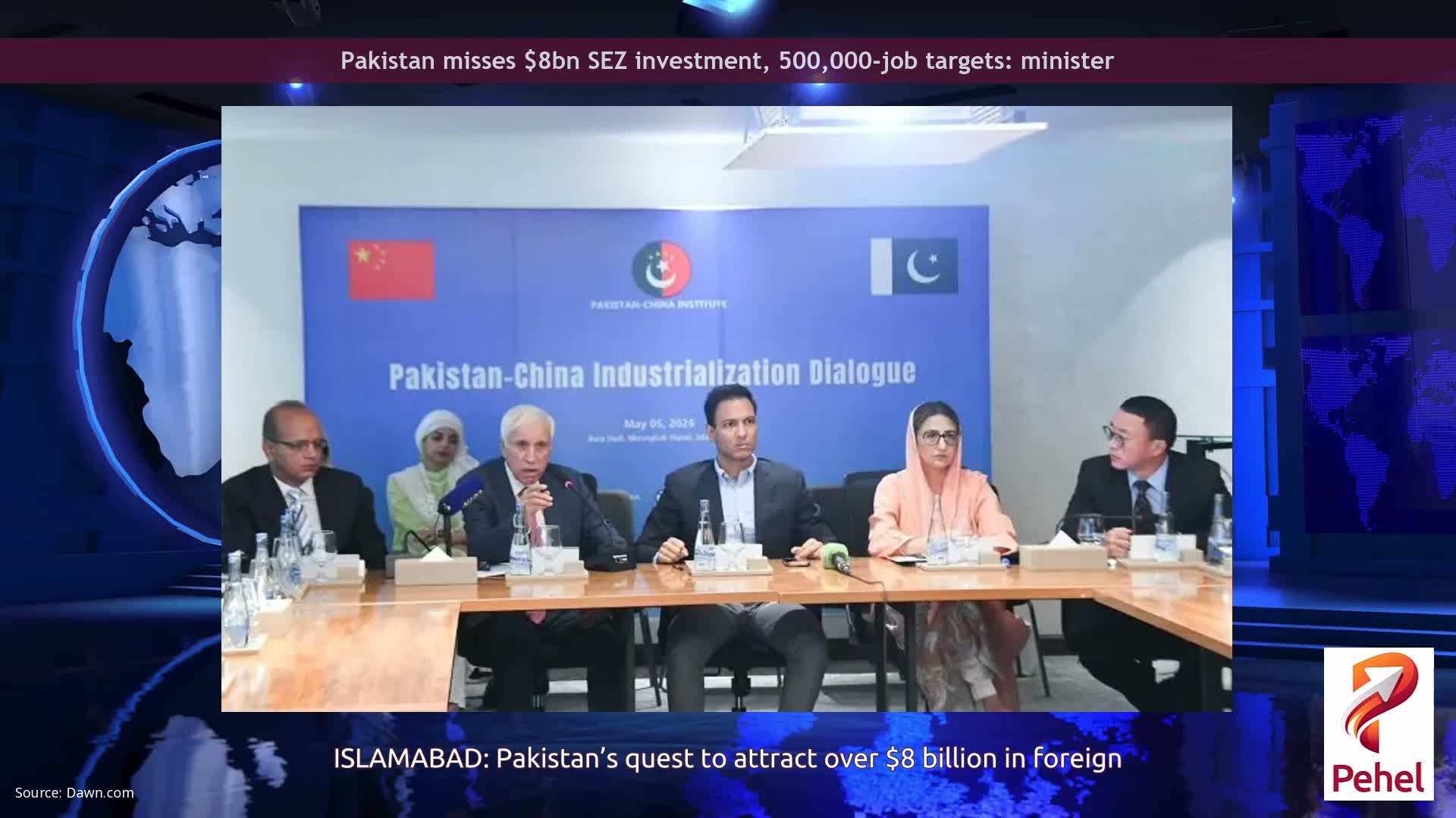 Pakistan misses $8bn SEZ investment, 500,000-job targets: minister