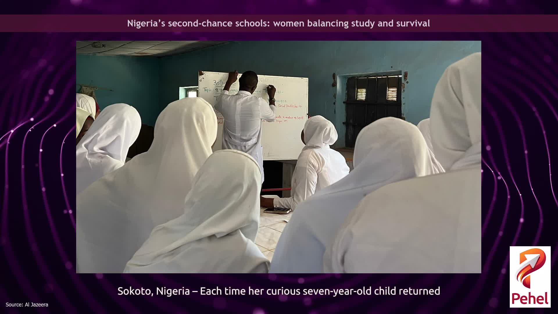 Nigeria’s second-chance schools: women balancing study and survival