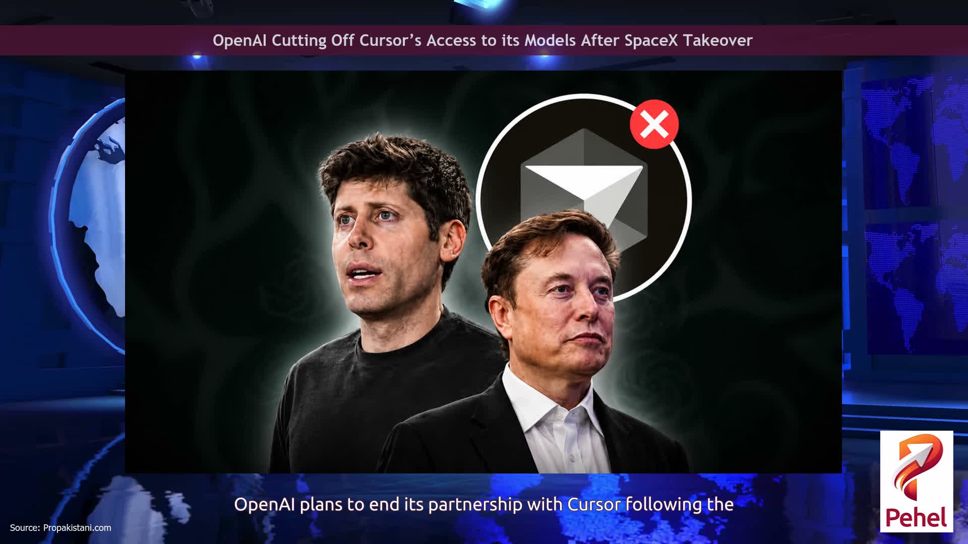 OpenAI Cutting Off Cursor’s Access to its Models After SpaceX Takeover