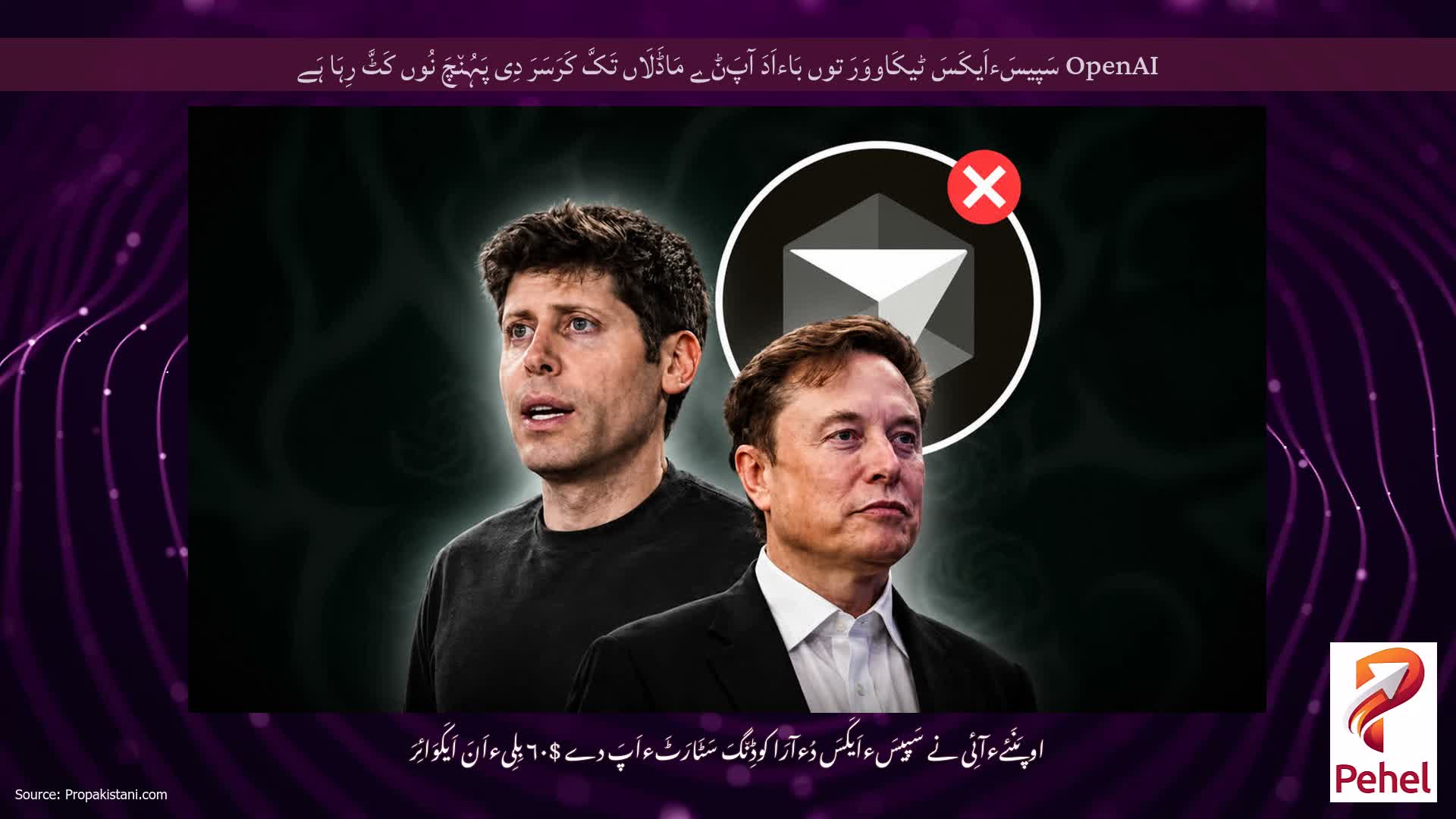 OpenAI سَپیسَءاَیکَسَ ٹیکَاووَرَ توں بَاءاَدَ آپَݨے مَاڈَلَاں تَکَّ کَرَسَرَ دِی پَہُن٘چَ نُوں کَٹَّ رِہَا ہَے