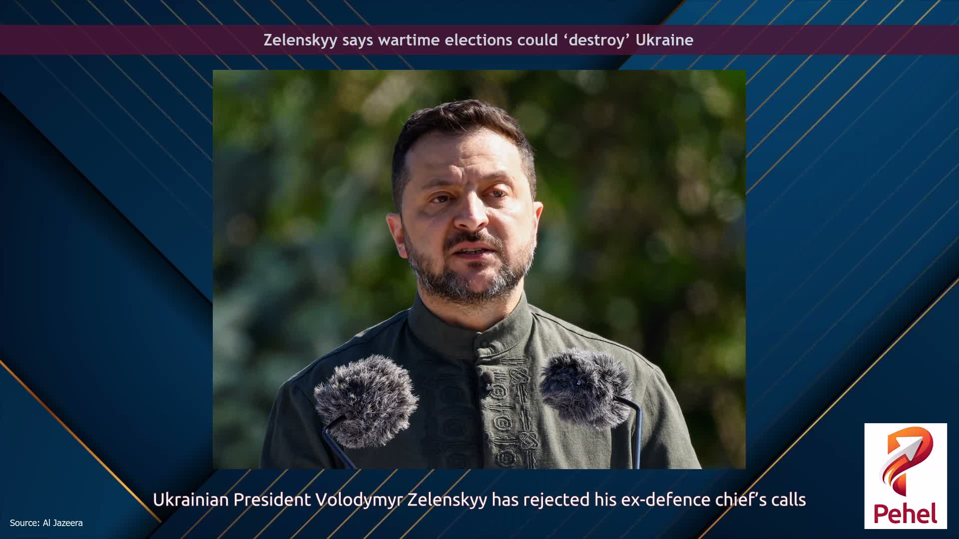 Zelenskyy says wartime elections could ‘destroy’ Ukraine