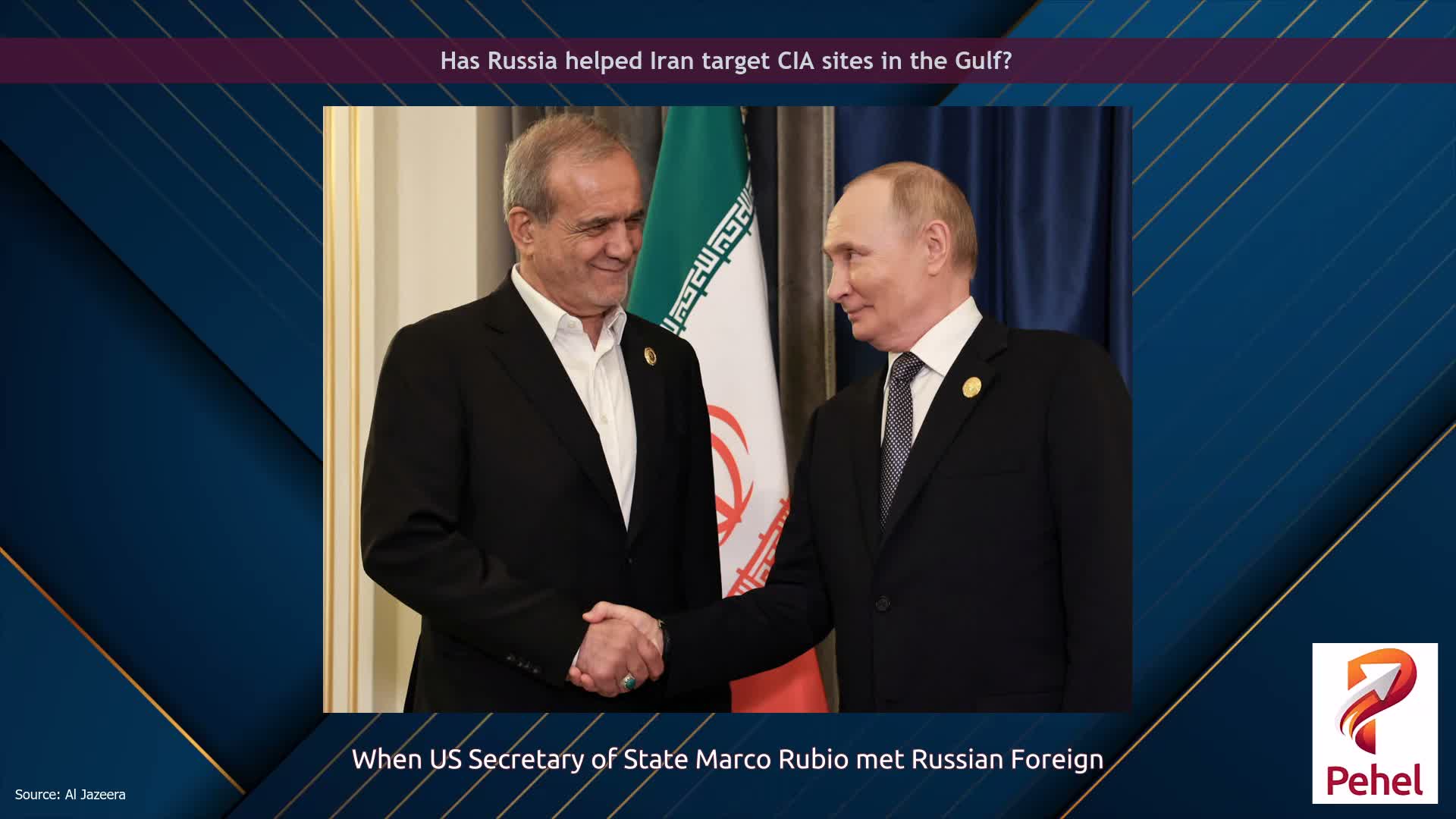 Has Russia helped Iran target CIA sites in the Gulf?