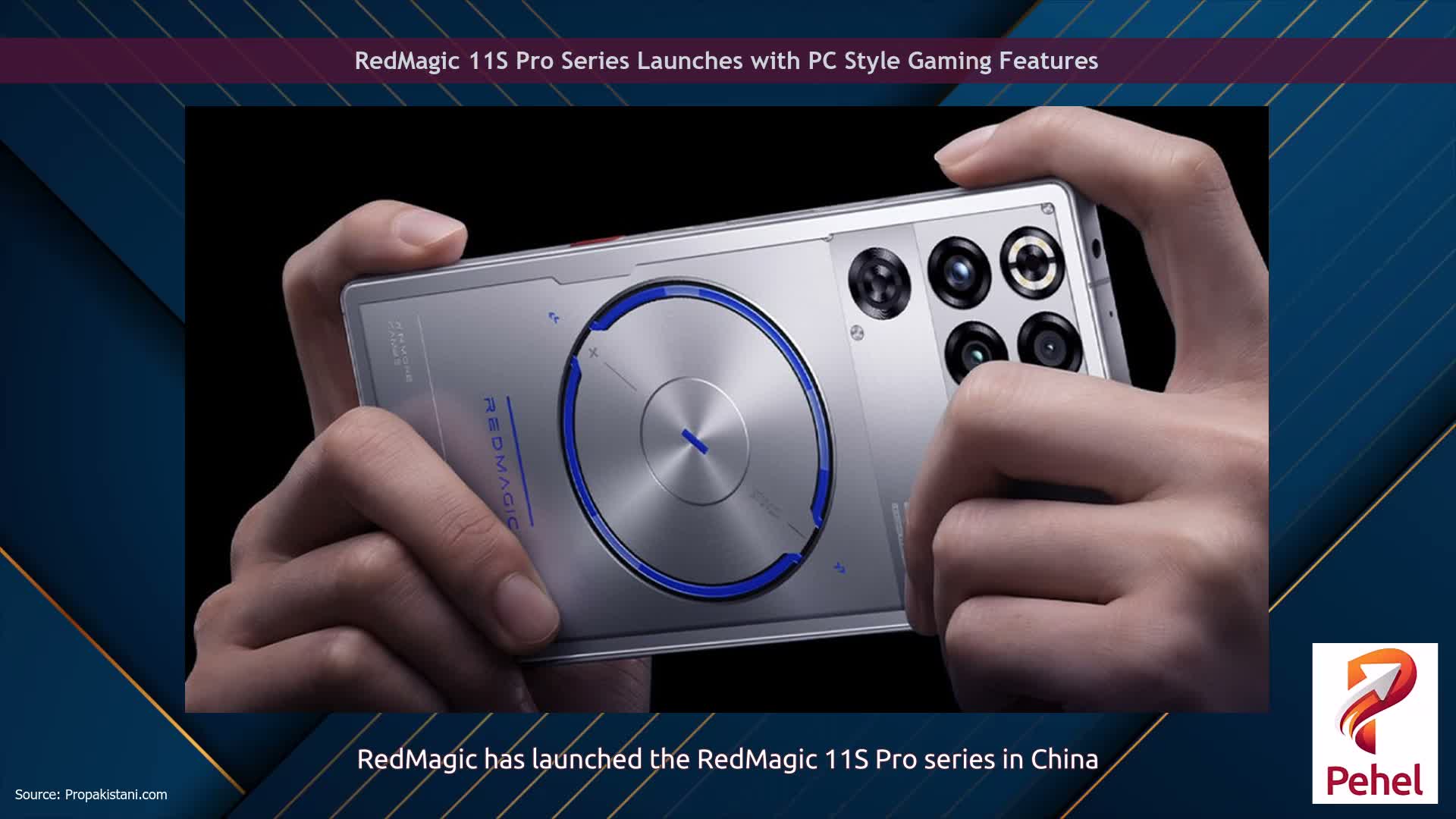 RedMagic 11S Pro Series Launches with PC Style Gaming Features