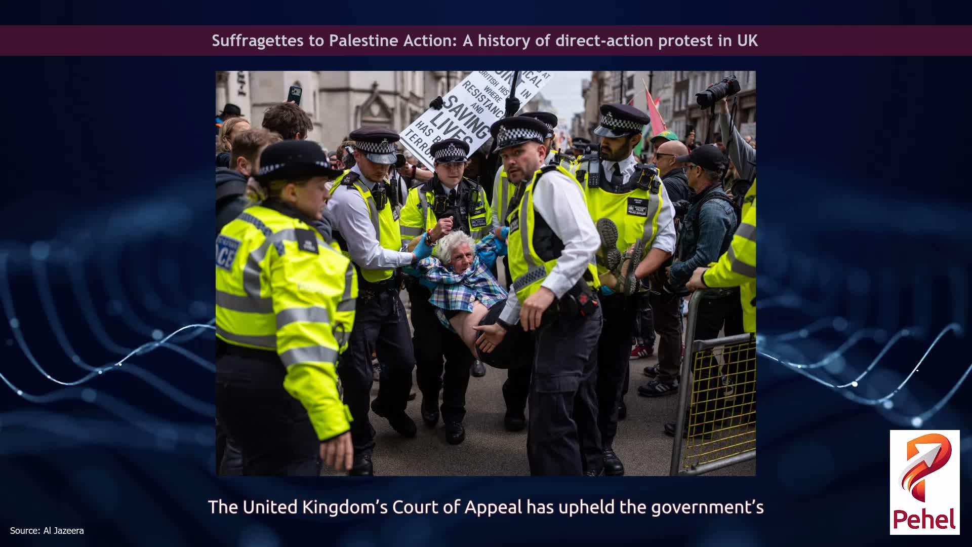 Suffragettes to Palestine Action: A history of direct-action protest in UK