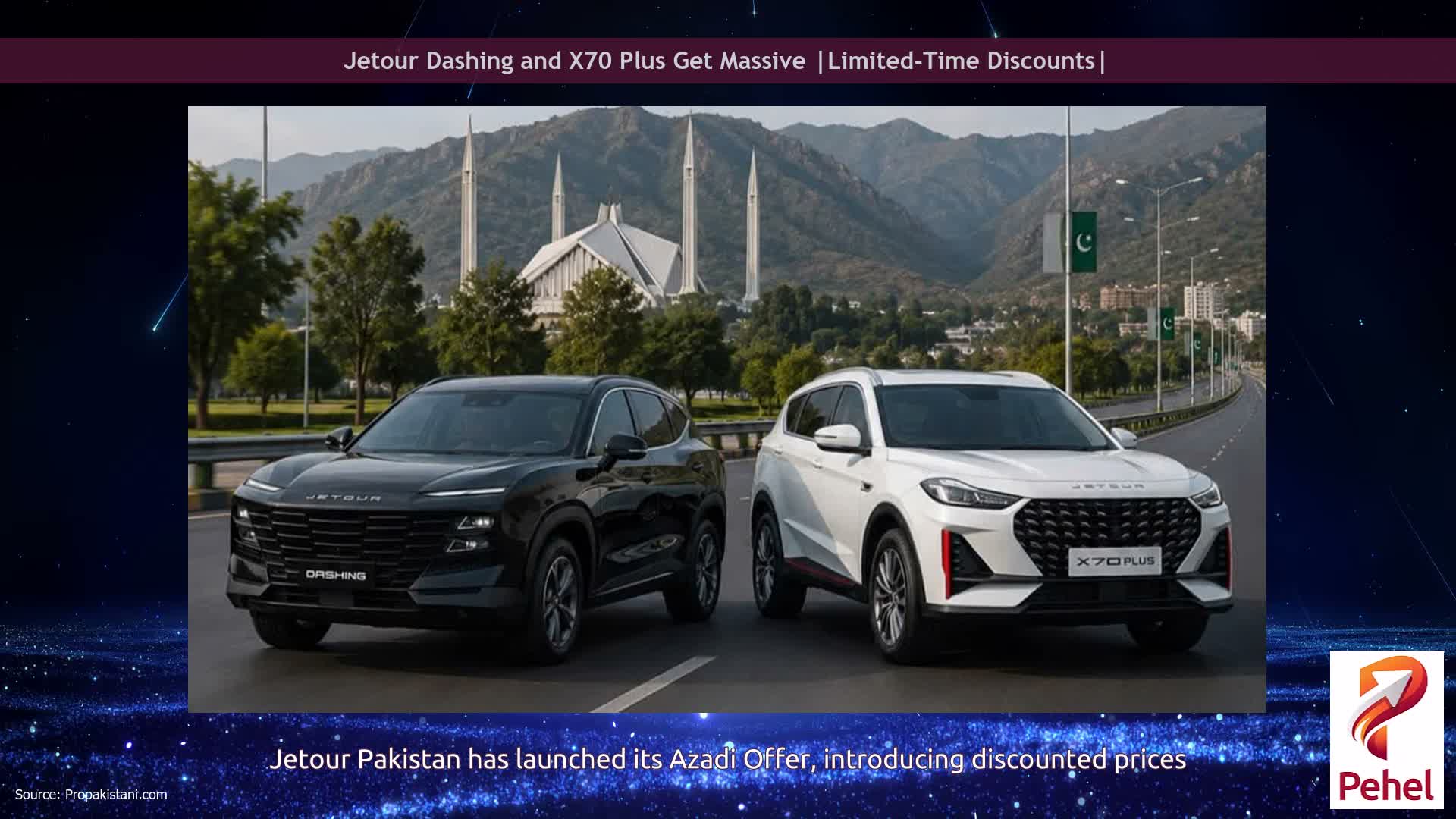 Jetour Dashing and X70 Plus Get Massive |Limited-Time Discounts|