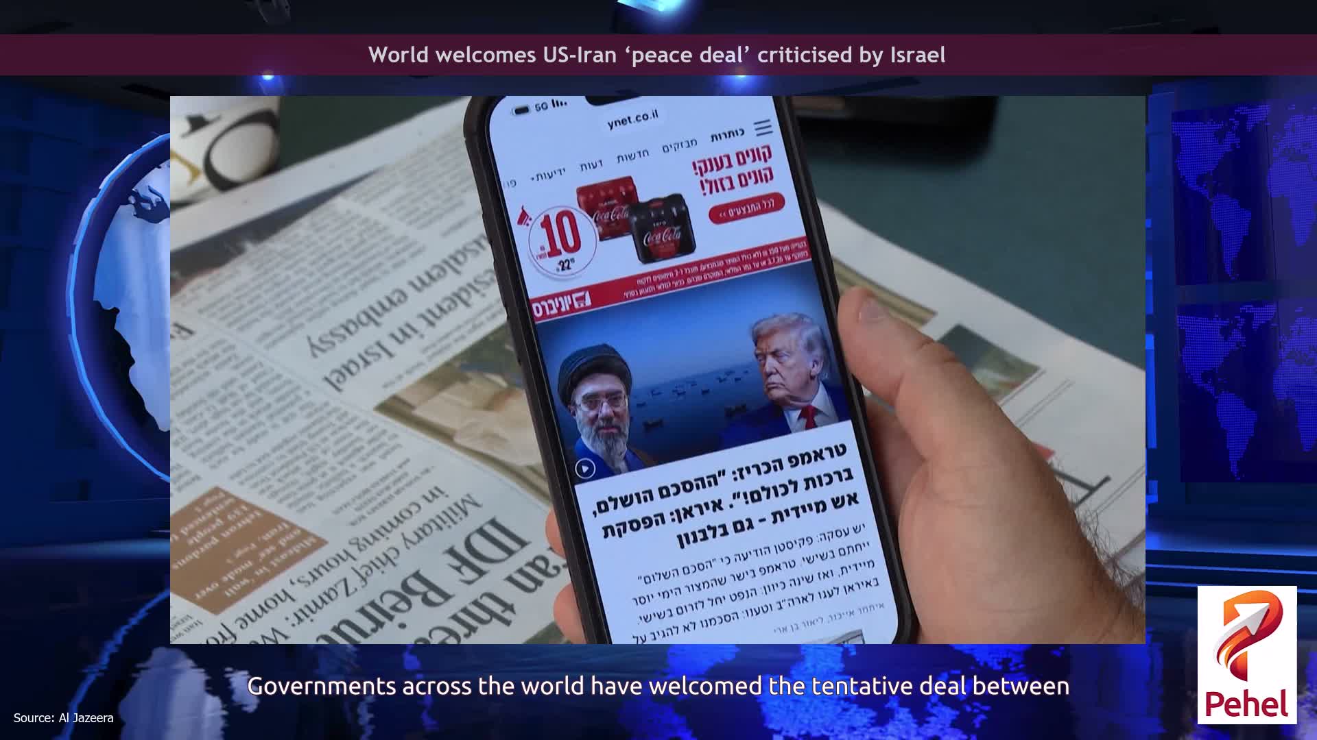 World welcomes US-Iran ‘peace deal’ criticised by Israel
