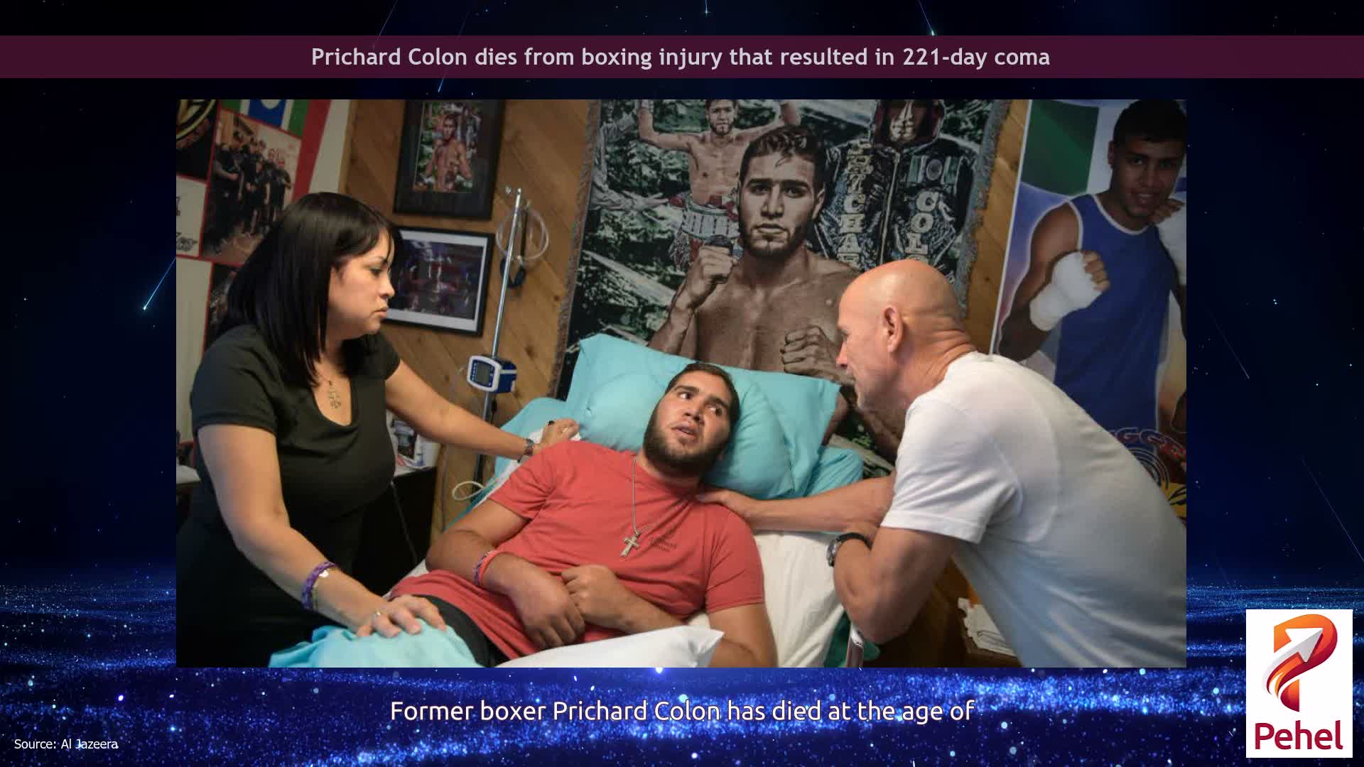 Prichard Colon dies from boxing injury that resulted in 221-day coma