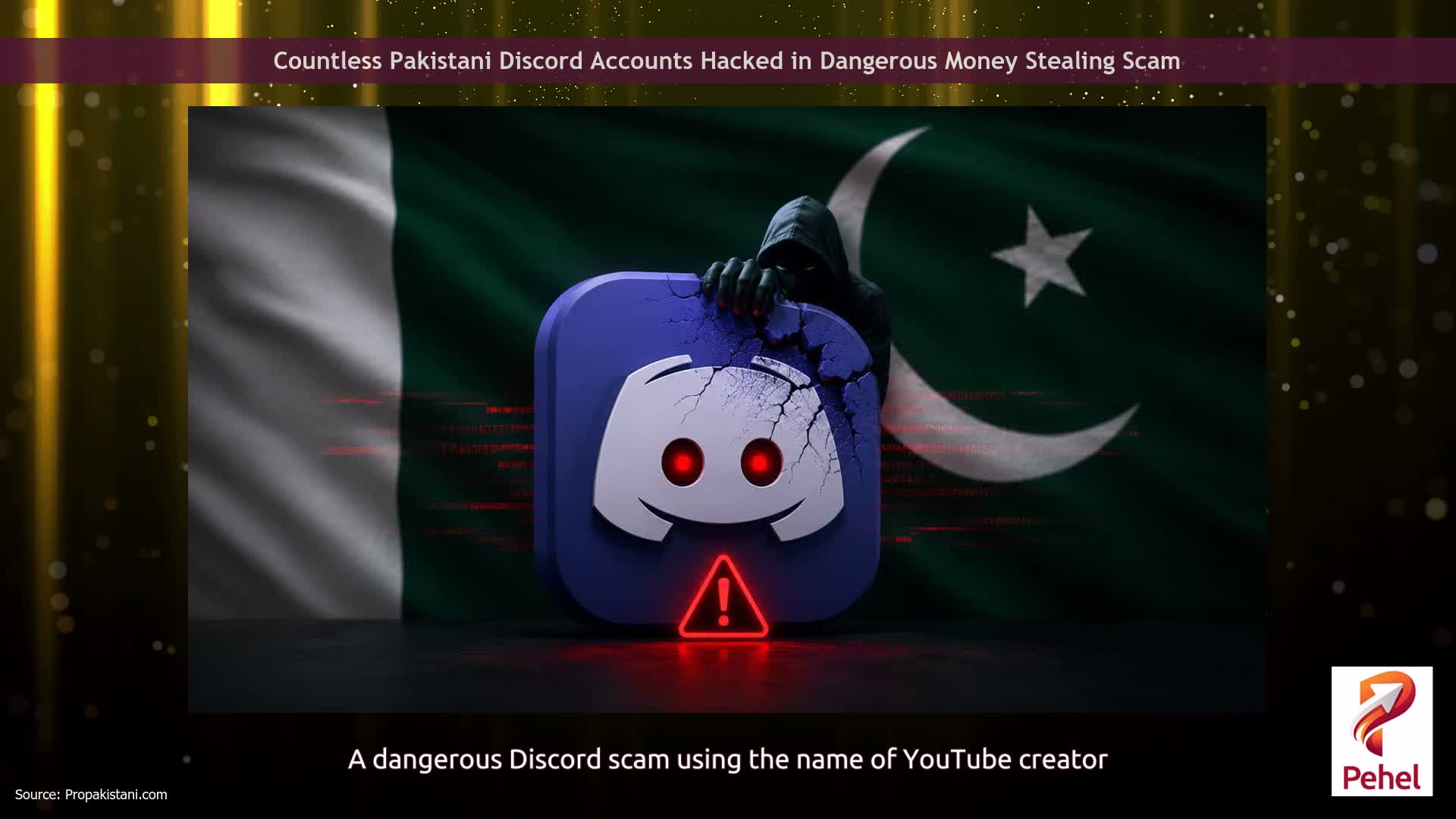 Countless Pakistani Discord Accounts Hacked in Dangerous Money Stealing Scam