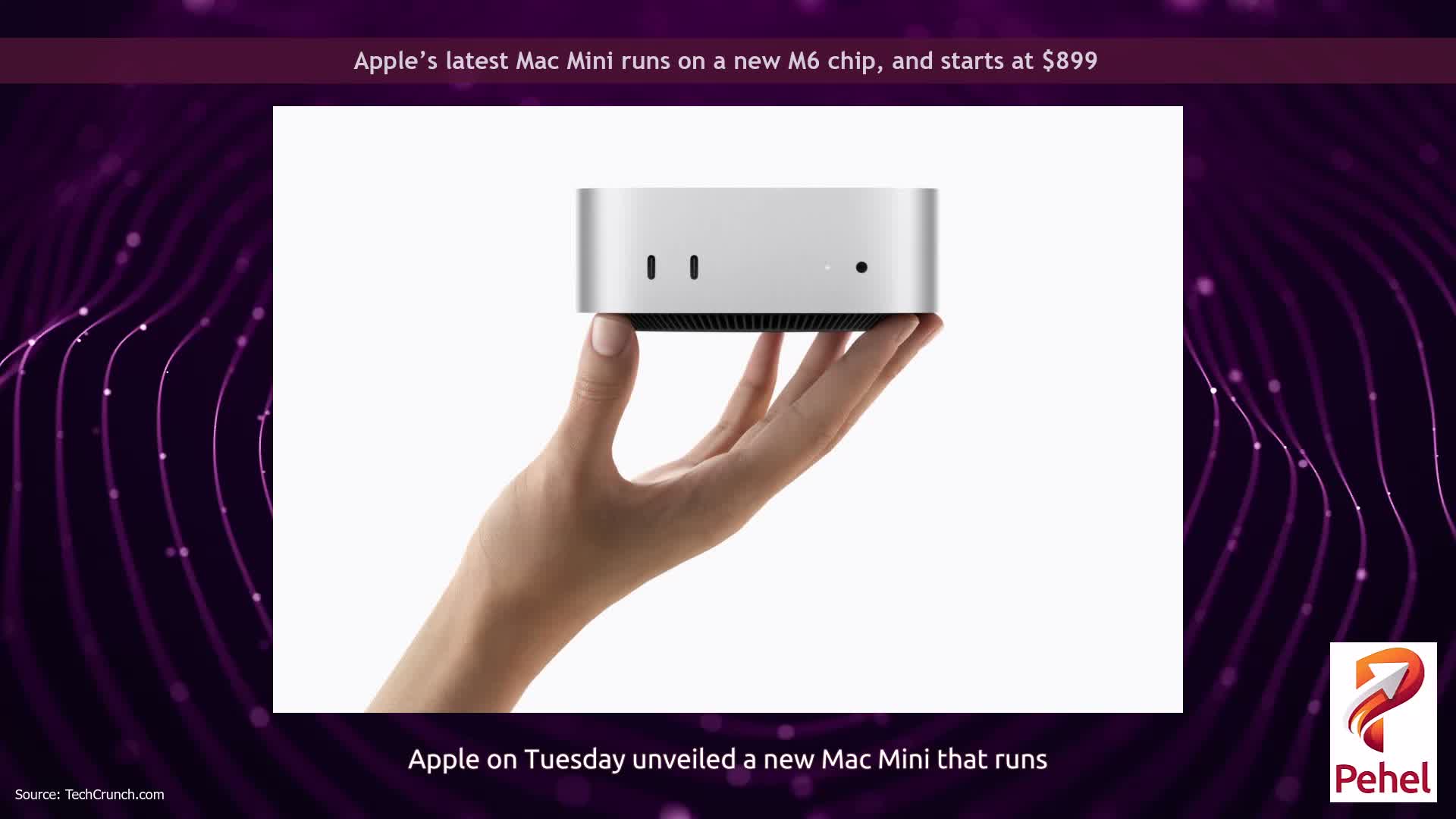 Apple’s latest Mac Mini runs on a new M6 chip, and starts at $899