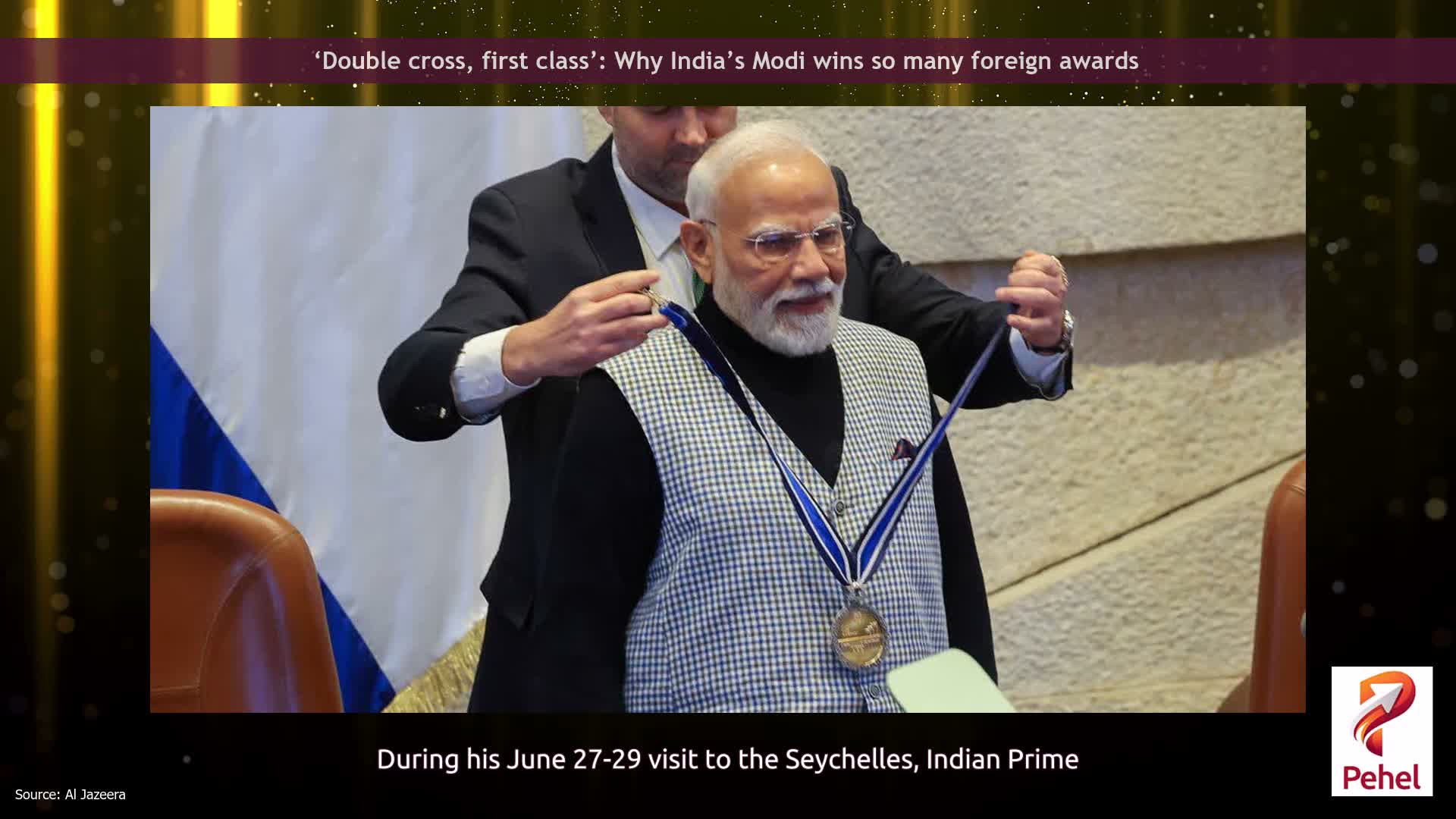 ‘Double cross, first class’: Why India’s Modi wins so many foreign awards