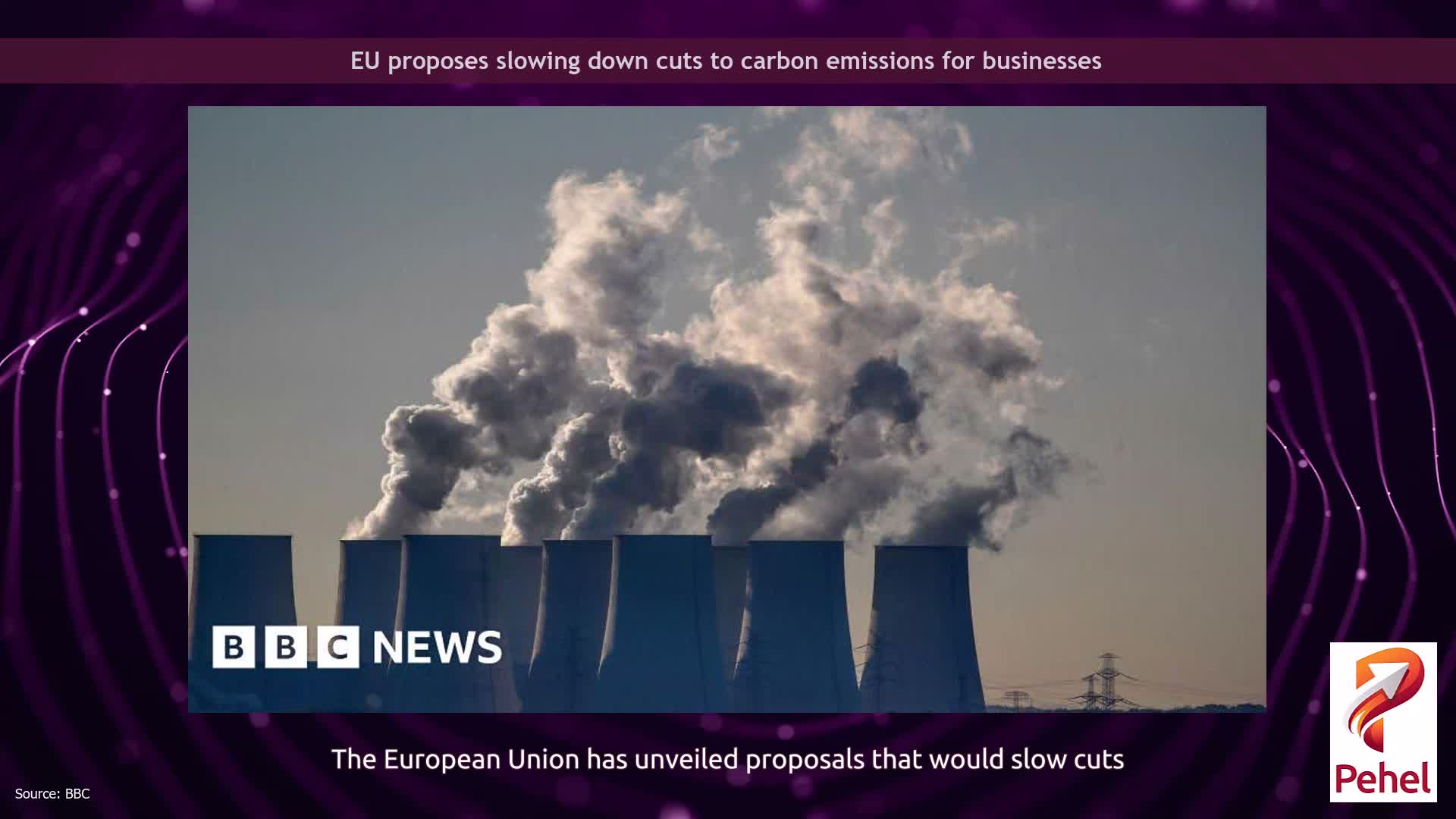EU proposes slowing down cuts to carbon emissions for businesses