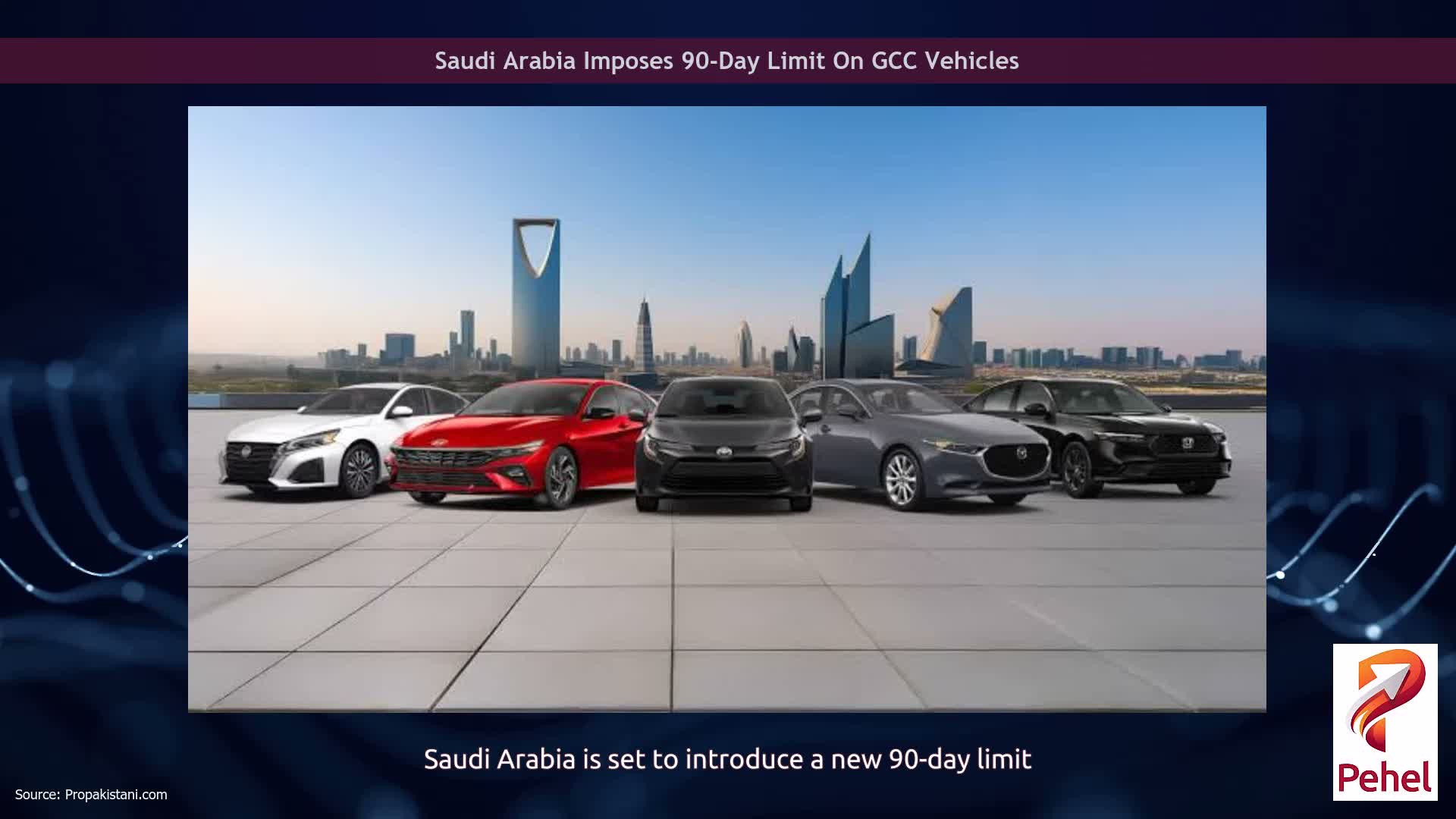Saudi Arabia Imposes 90-Day Limit On GCC Vehicles