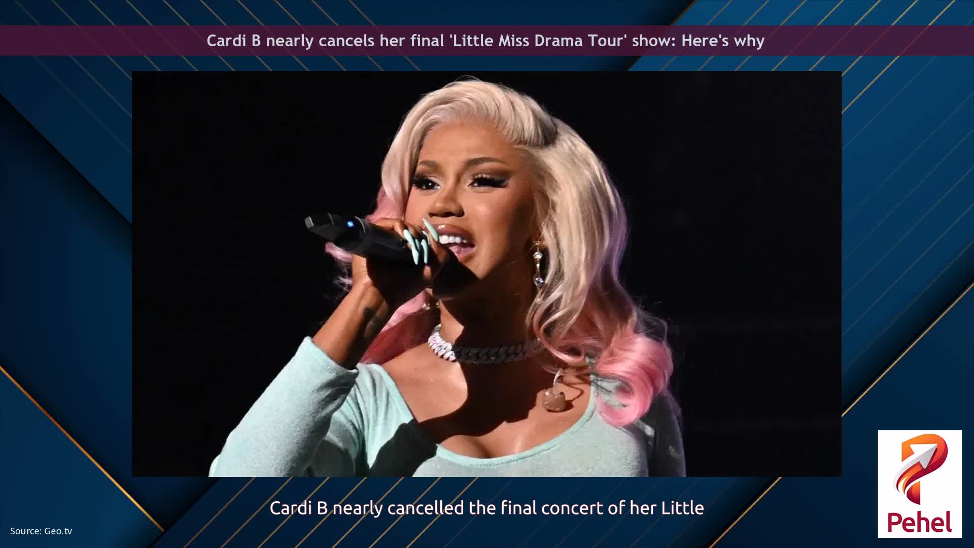Cardi B nearly cancels her final 'Little Miss Drama Tour' show: Here's why