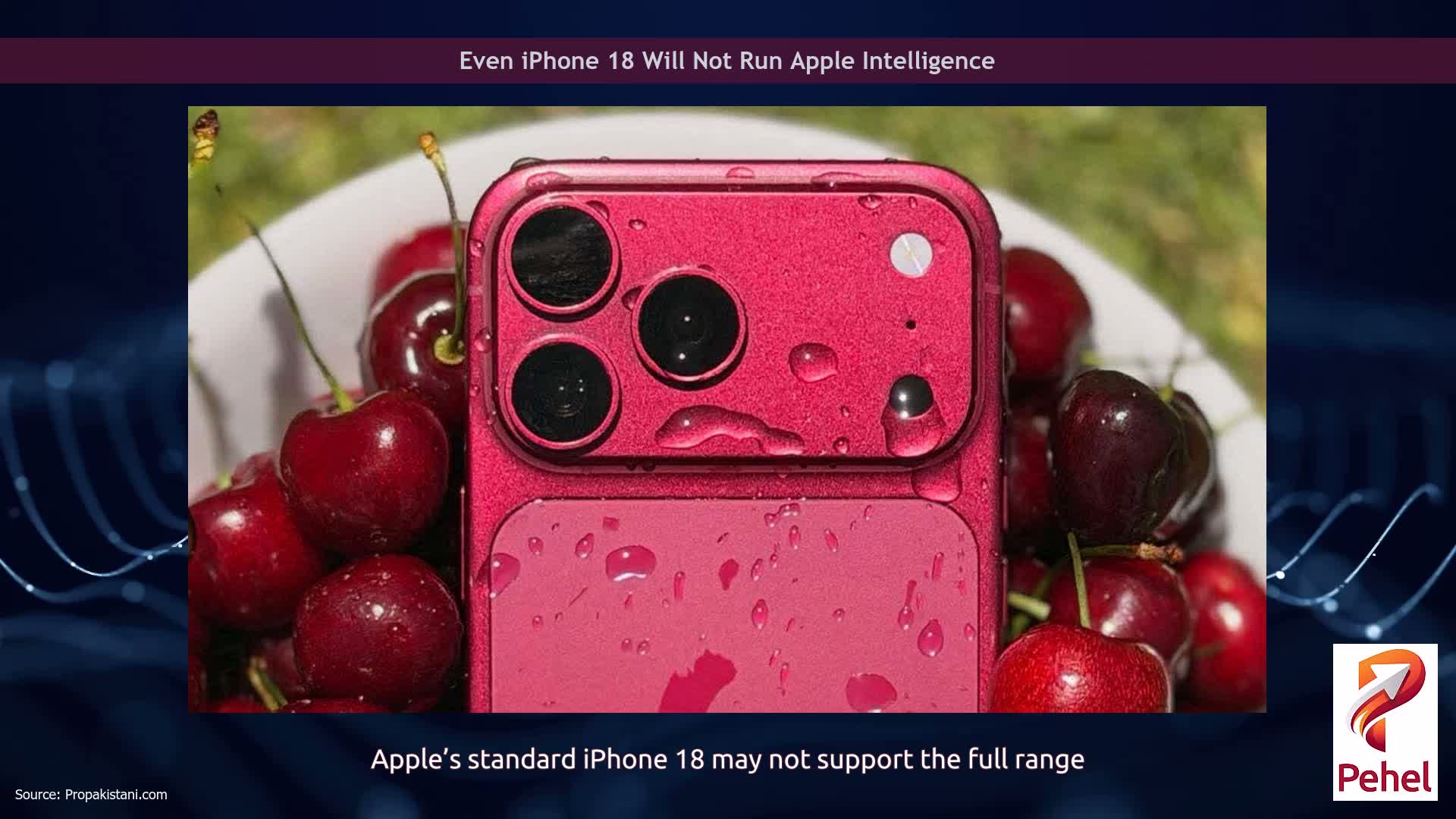 Even iPhone 18 Will Not Run Apple Intelligence