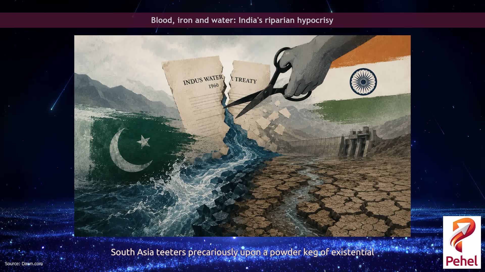 Blood, iron and water: India's riparian hypocrisy