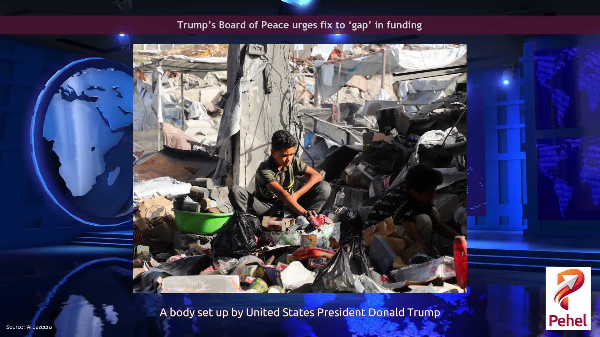 Trump’s Board of Peace urges fix to ‘gap’ in funding