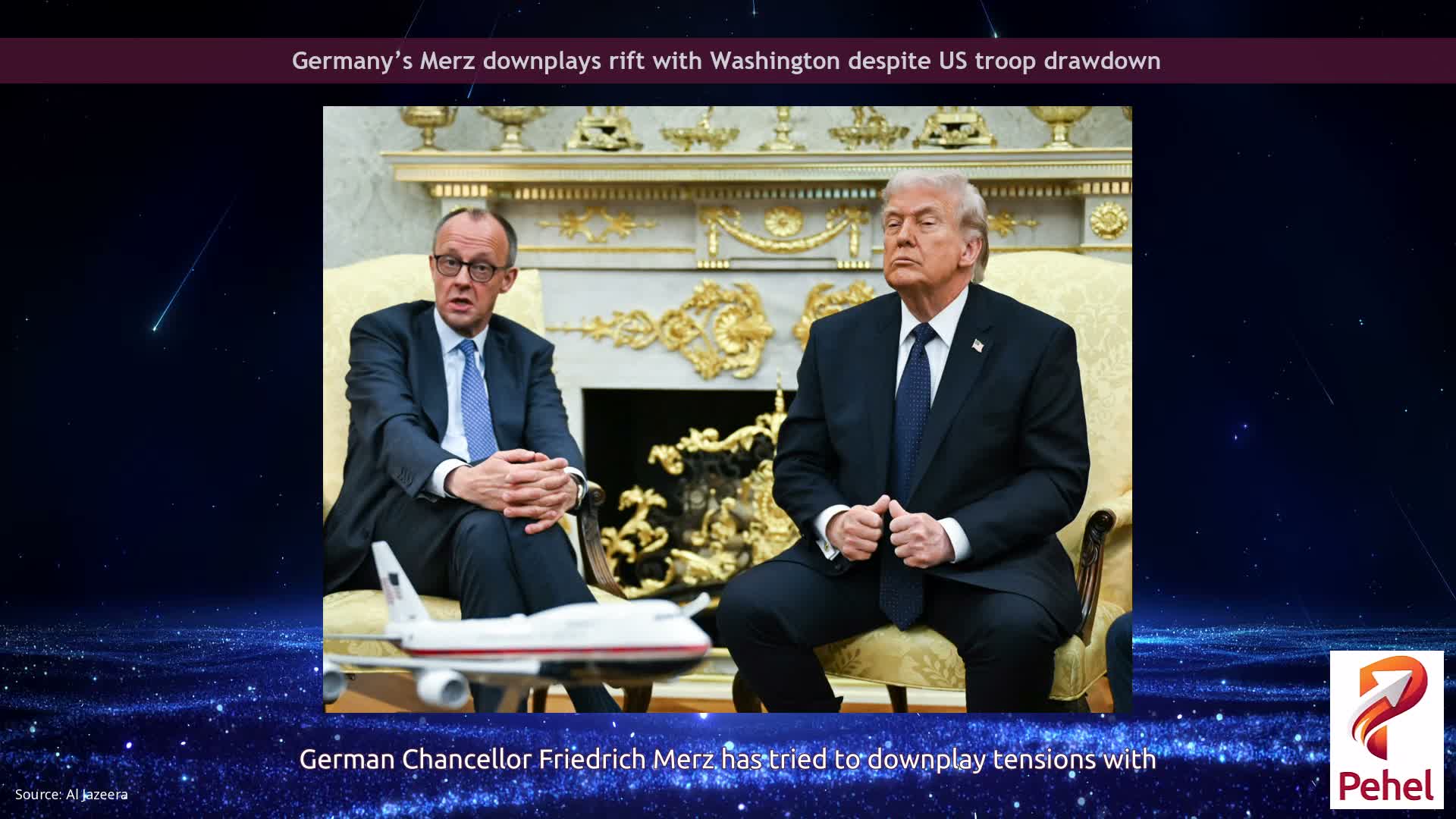 Germany’s Merz downplays rift with Washington despite US troop drawdown
