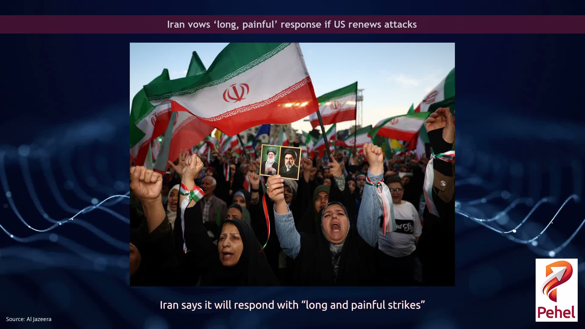 Iran vows ‘long, painful’ response if US renews attacks