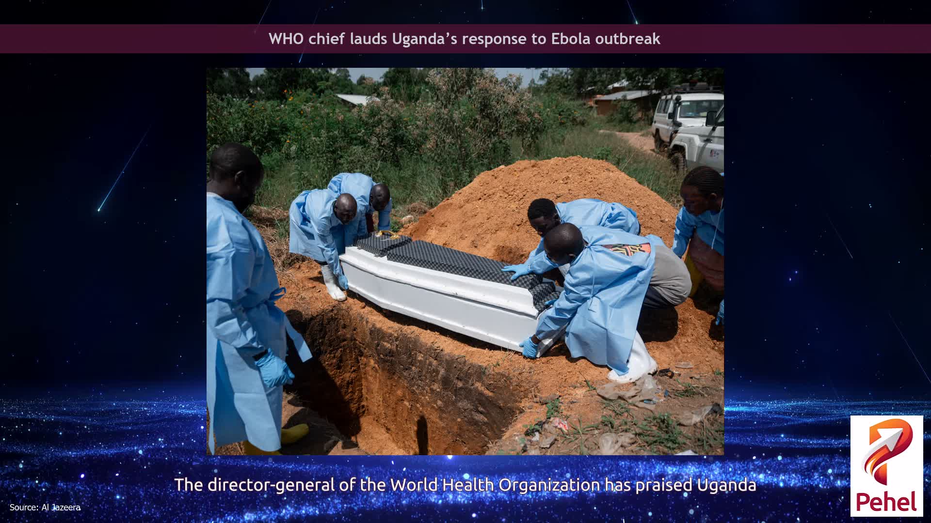 WHO chief lauds Uganda’s response to Ebola outbreak